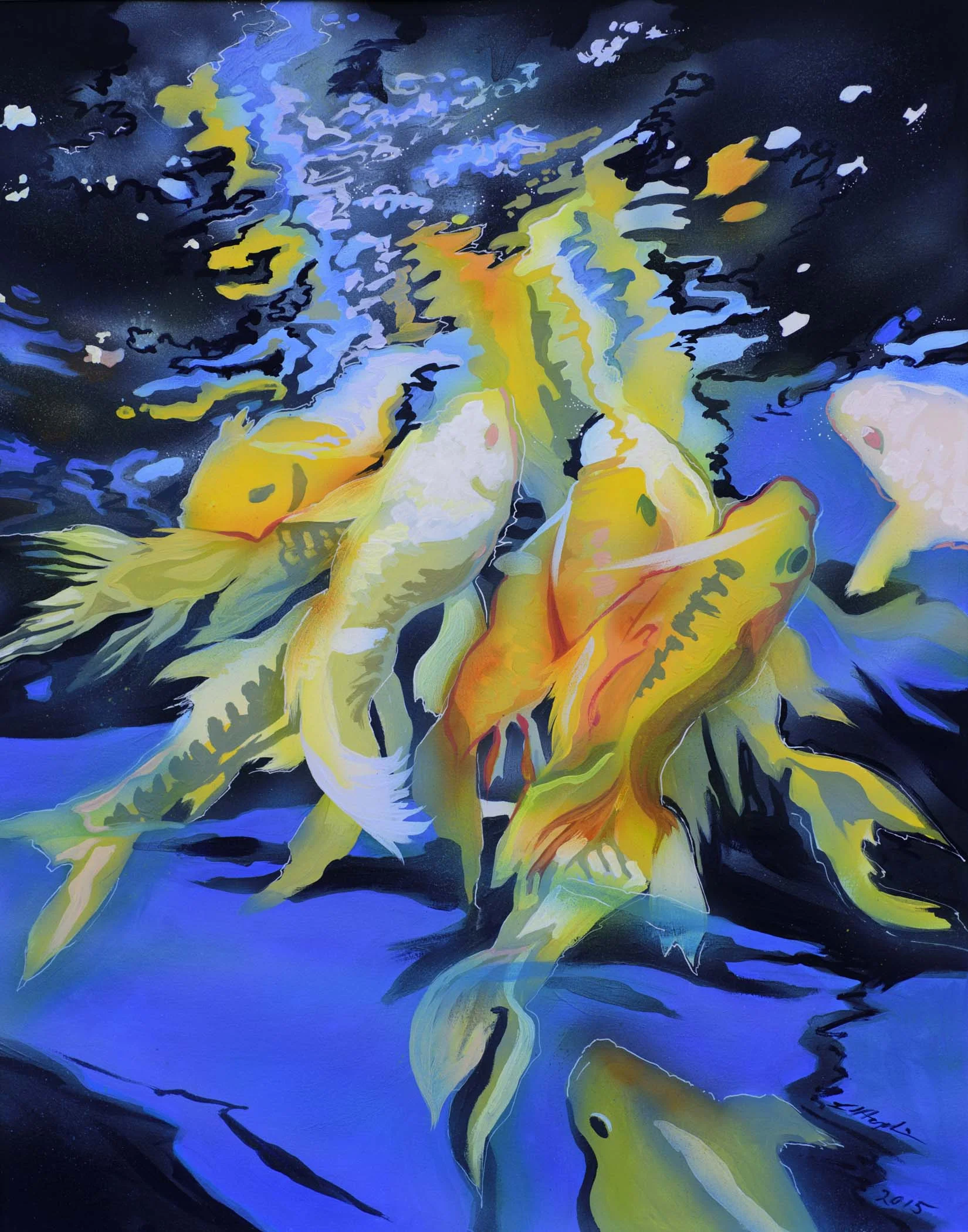 Yellow Koi