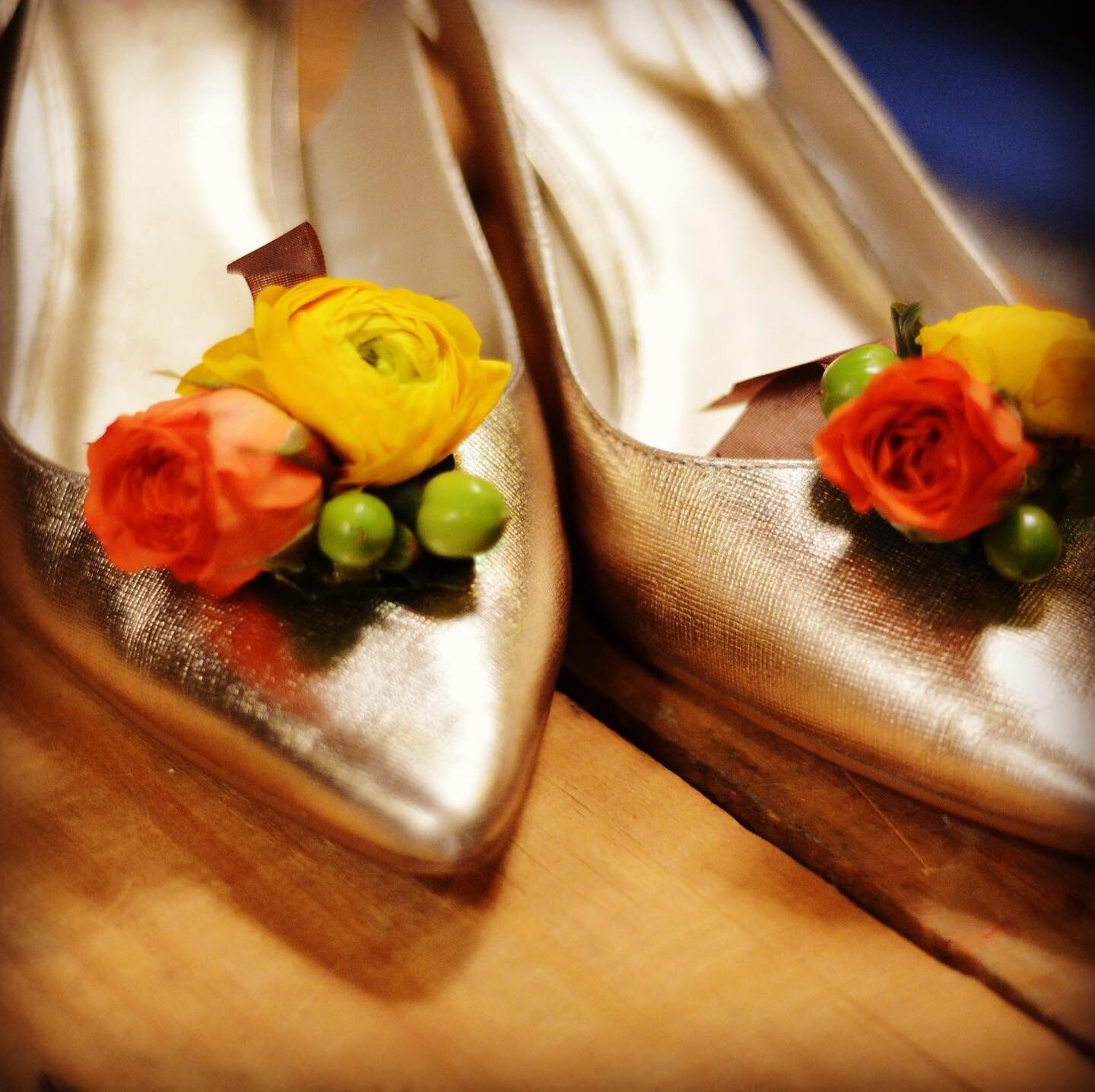 Be an original.  Put flowers in unexpected places. Then dance your shoes off!