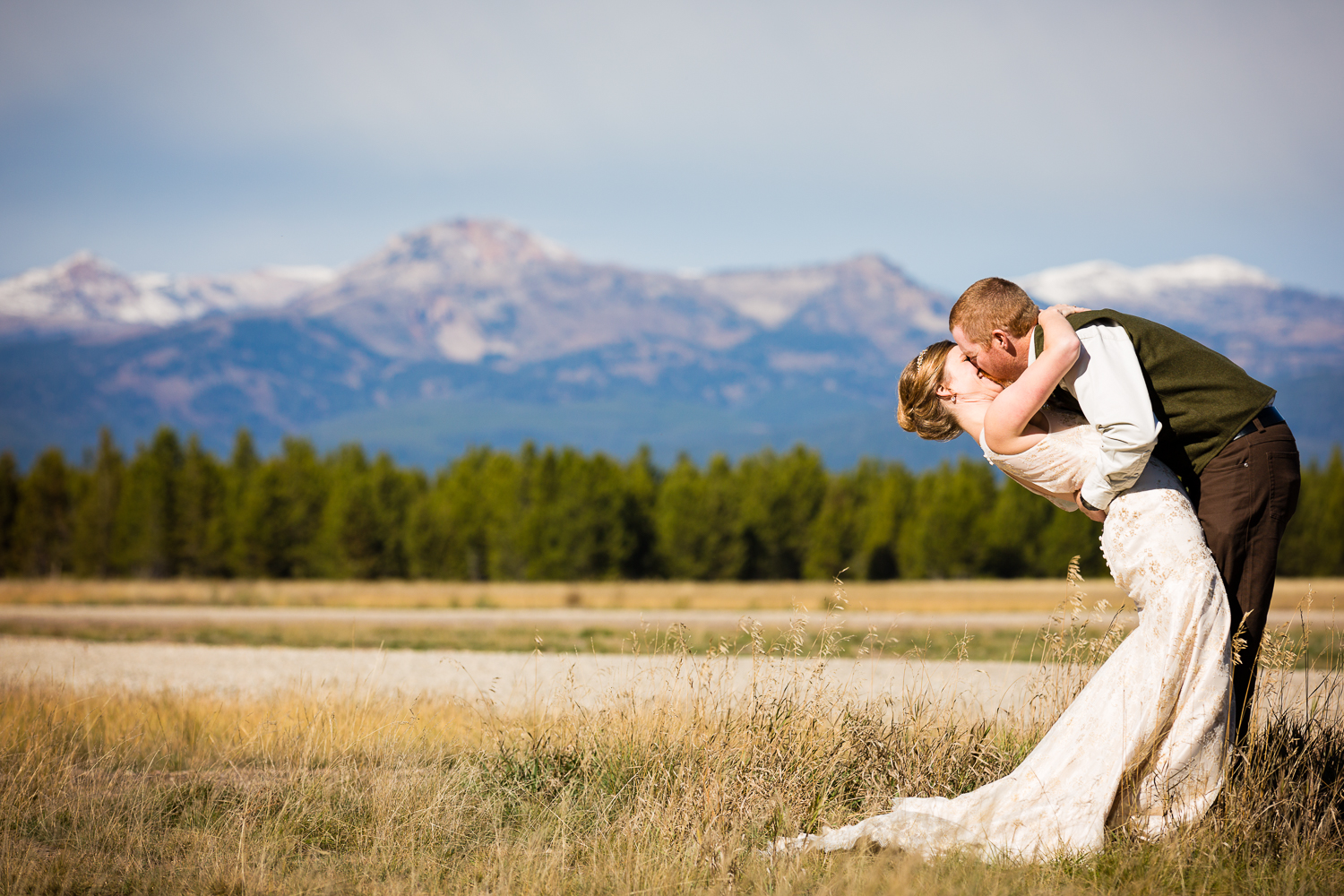 Yellowstone Wedding Becky Brockie Photography Couple Photo