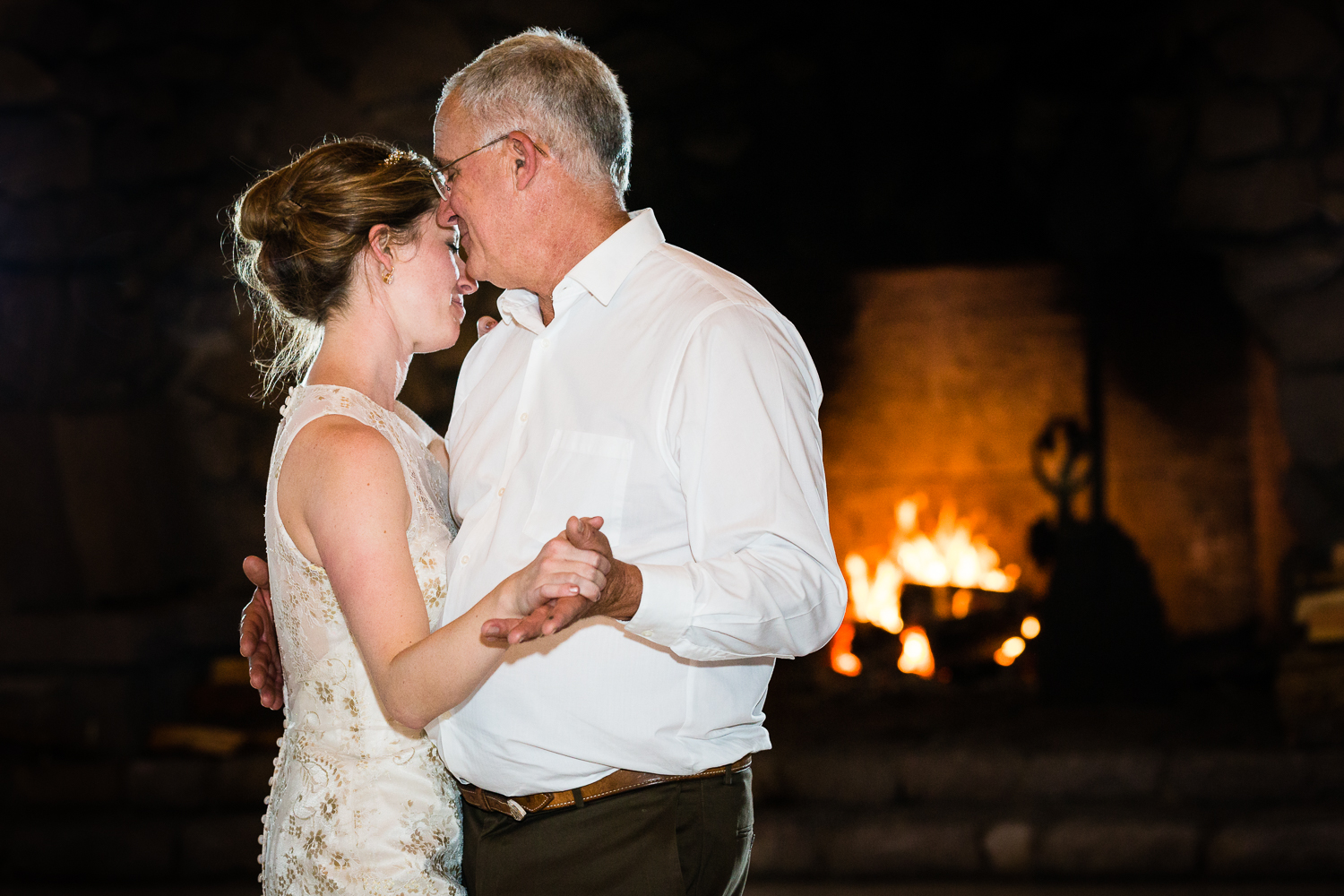 Yellowstone Wedding Becky Brockie Photography Father Daughter Dance