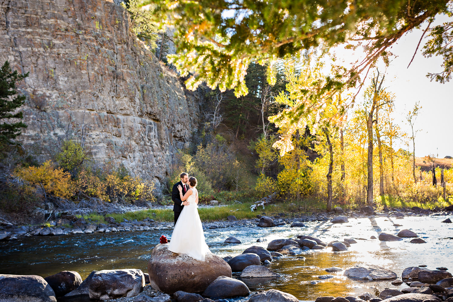 absaroka-beartooth-wilderness-montana-wedding-reception-couple-along-river.jpg