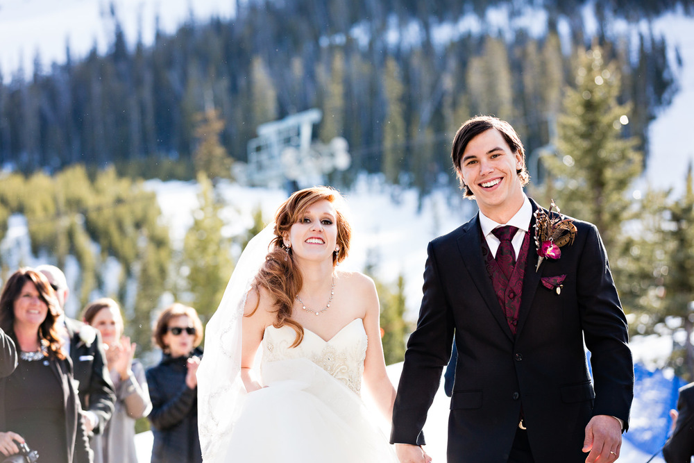 big-sky-montana-winter-wedding-breanna-ceremony-bride-groom-recessional.jpg