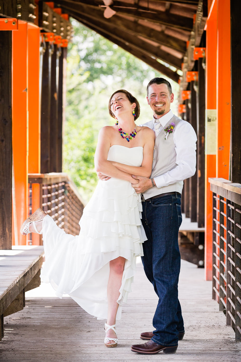 bozeman-montana-wedding-bride-groom-laughing-during-first-look.jpg