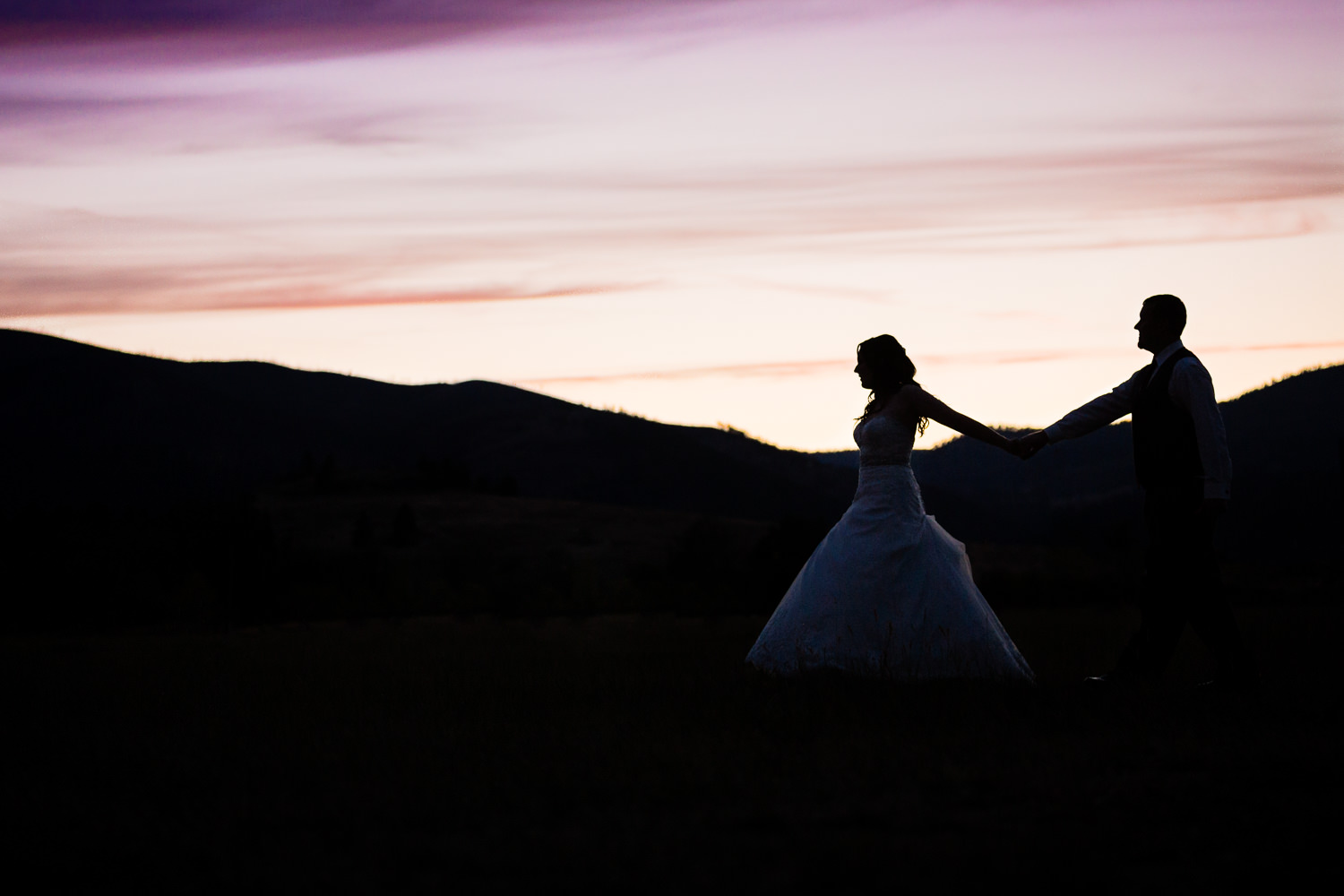 heritage-hall-missoula-montana-bride-groom-sunset-walking-silhouette.jpg
