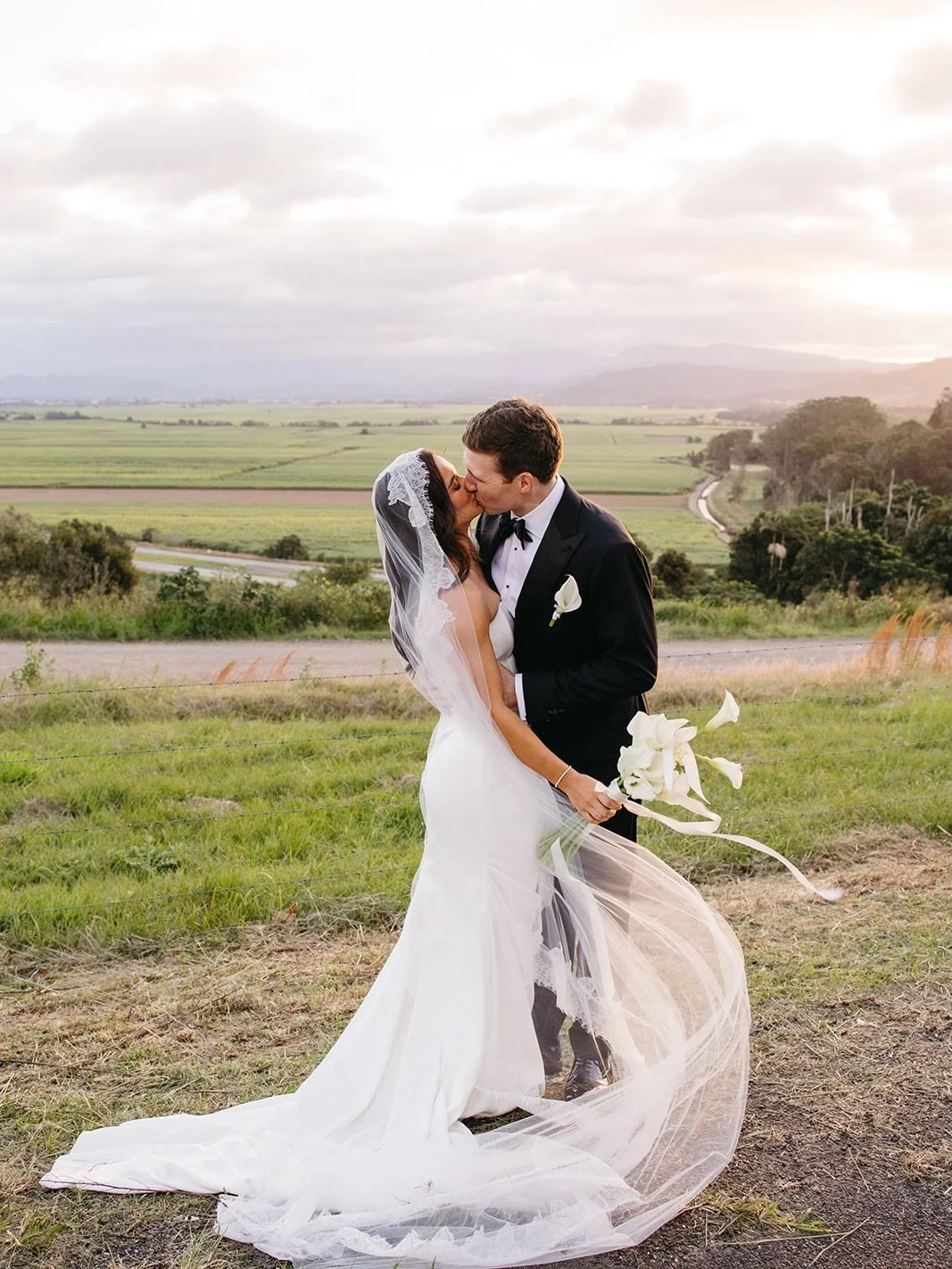 All smiles and vibes for Laura + Andrew 🥂❤️&zwj;🔥

Photo - @wilde.visual 
Couple - @lauraacartwright @andrewbrowne97 
Venue - @fins.plantationhouse 
Dress - @spherebridalgallery 
Bridesmaids - @the.significant.other 
Florist - @_yourbud 
Content - 