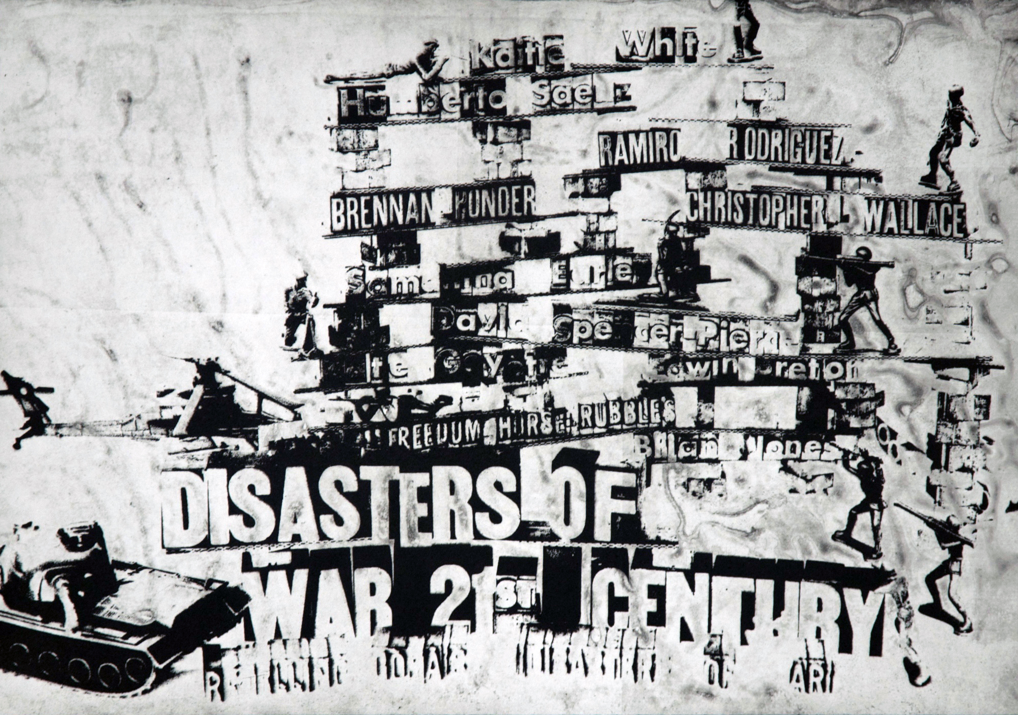 Disasters of War 21st Century (colophon)