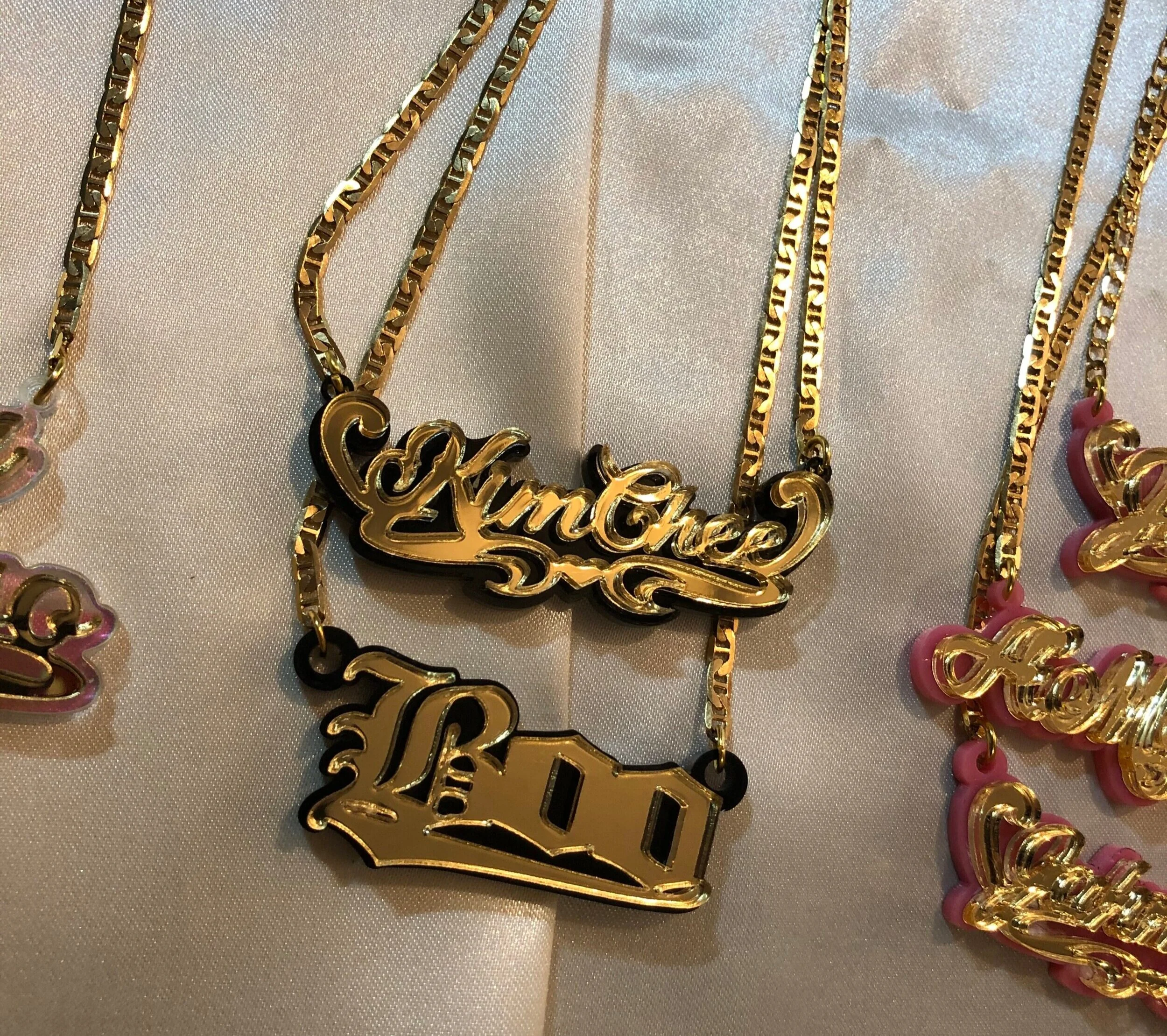 Acrylic Custom Name Necklace — SZ BRAND