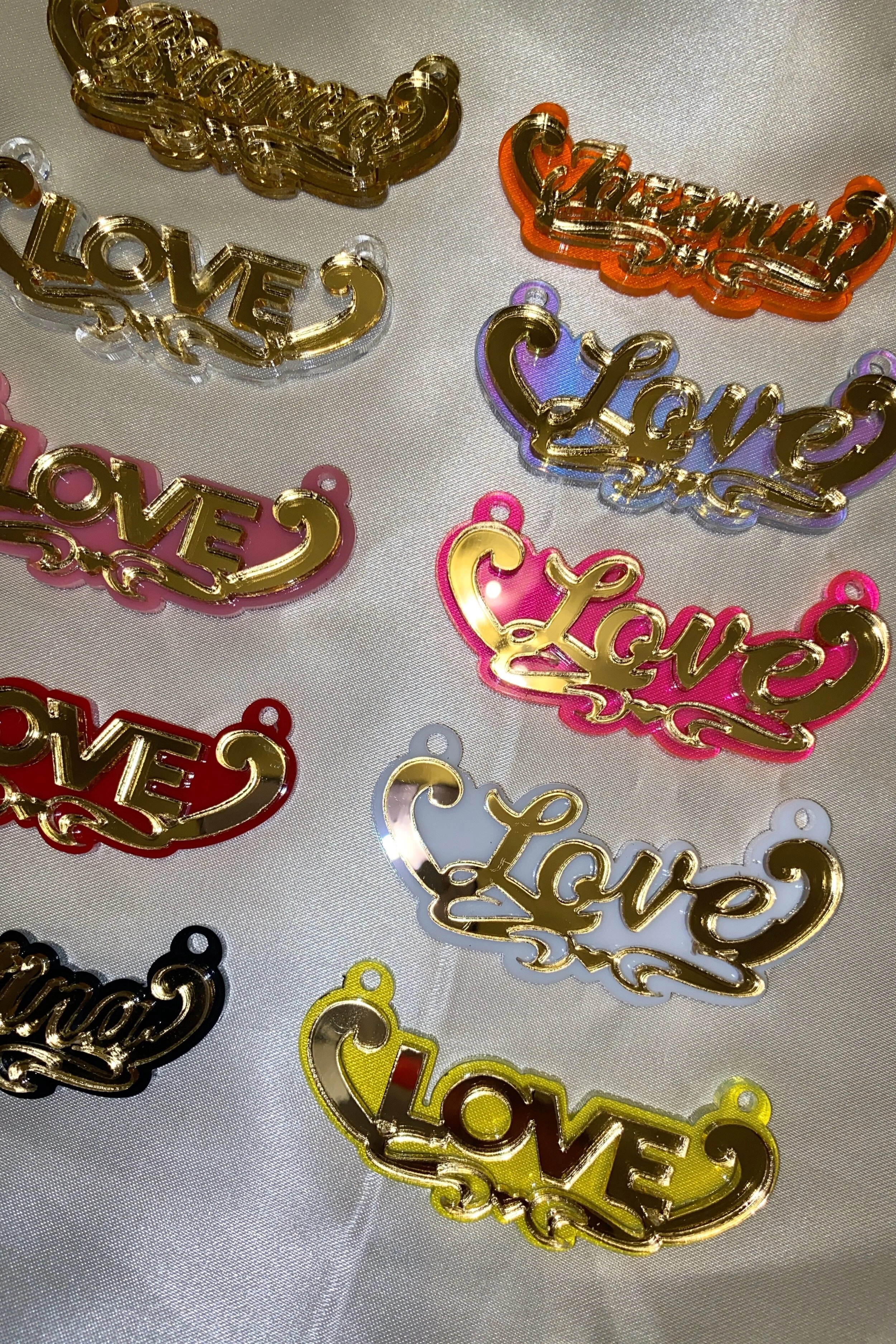 Acrylic Custom Name Necklace — SZ BRAND