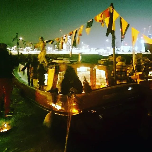 2nd night! Been amazing. Debbie Porter performing on the roof