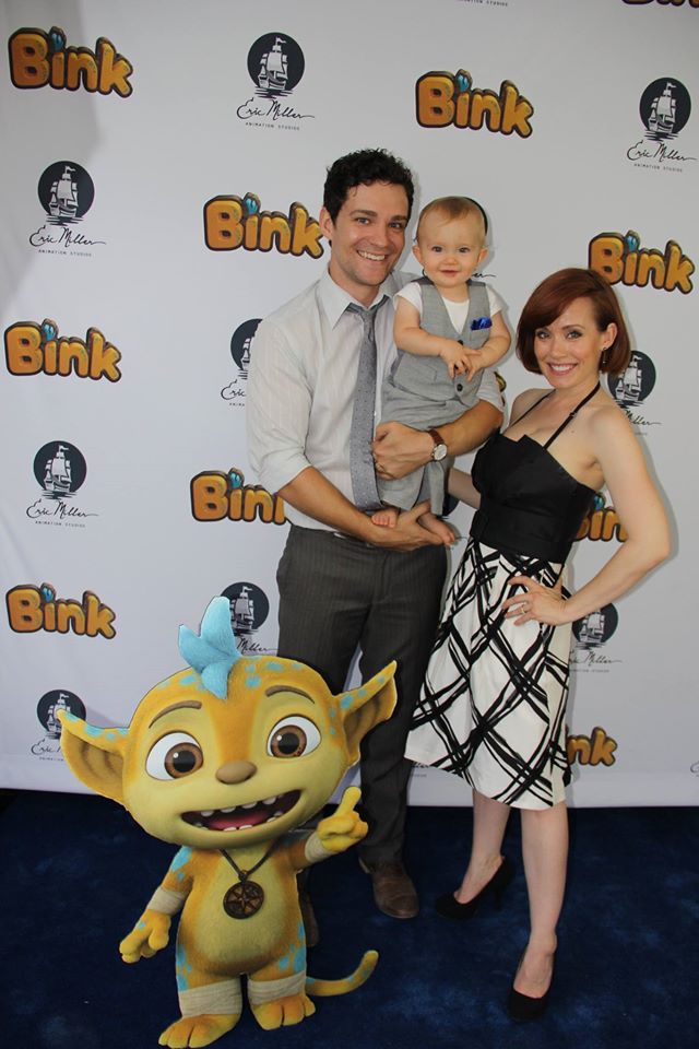 At Paula's Brother-in-Law's launch of his new Eric Miller Animation Studios short film Bink