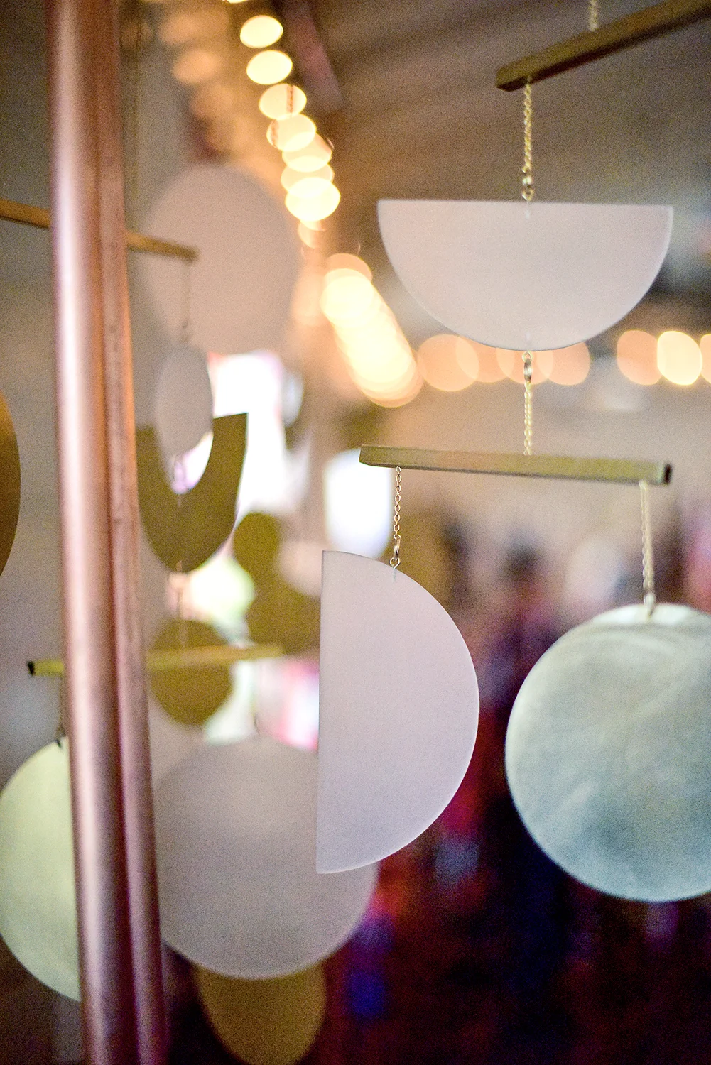 Dynamic mobiles by Circle + Line