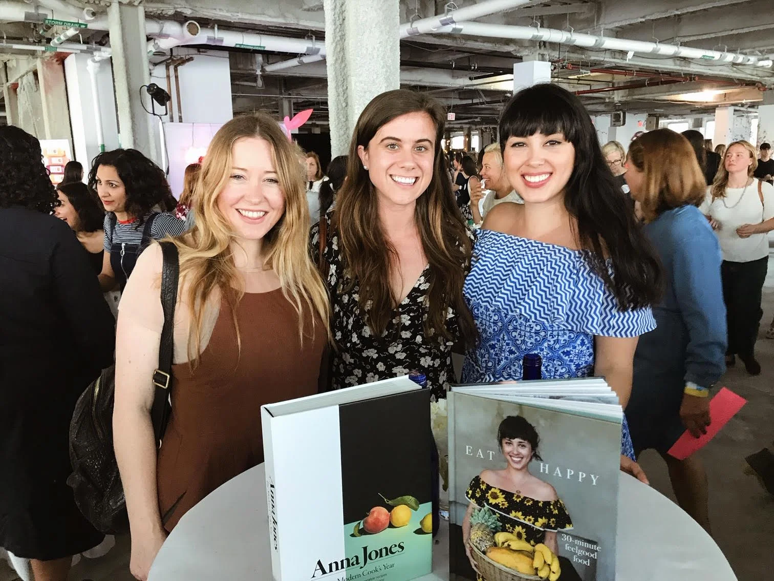 Haley Schultheis with Anna Jones and Melissa Hemsley