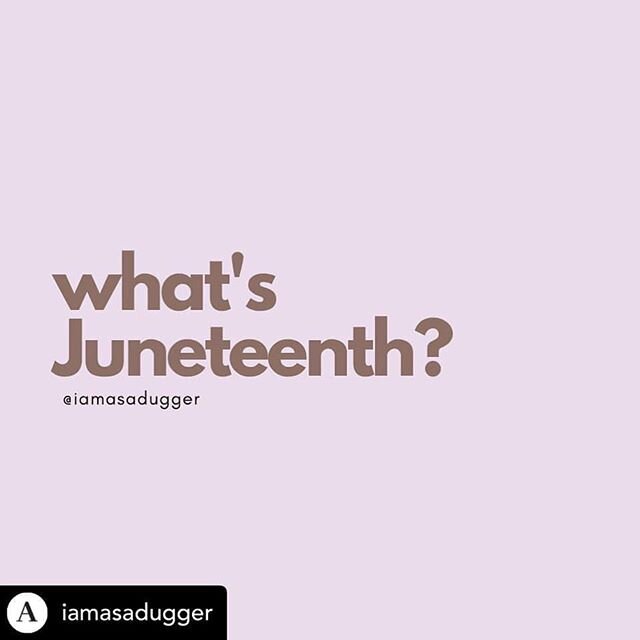 @iamasadugger: Juneteenth is tomorrow! Here&rsquo;s what they didn&rsquo;t teach us in American History class. Swipe, share, save!  #juneteenth