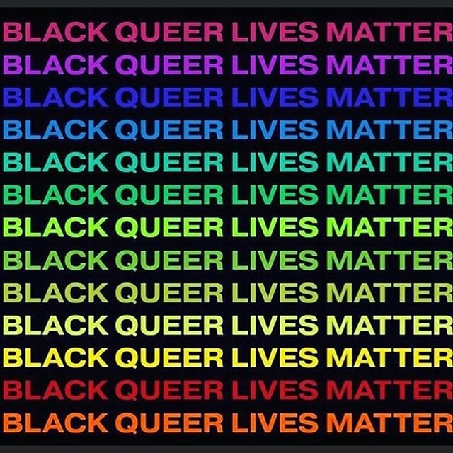 Happy Pride! All Black Lives Matter. ❤️🧡💛💚💙💜 #blm #pride #multiamory #loveislove #blackqueerlivesmatter