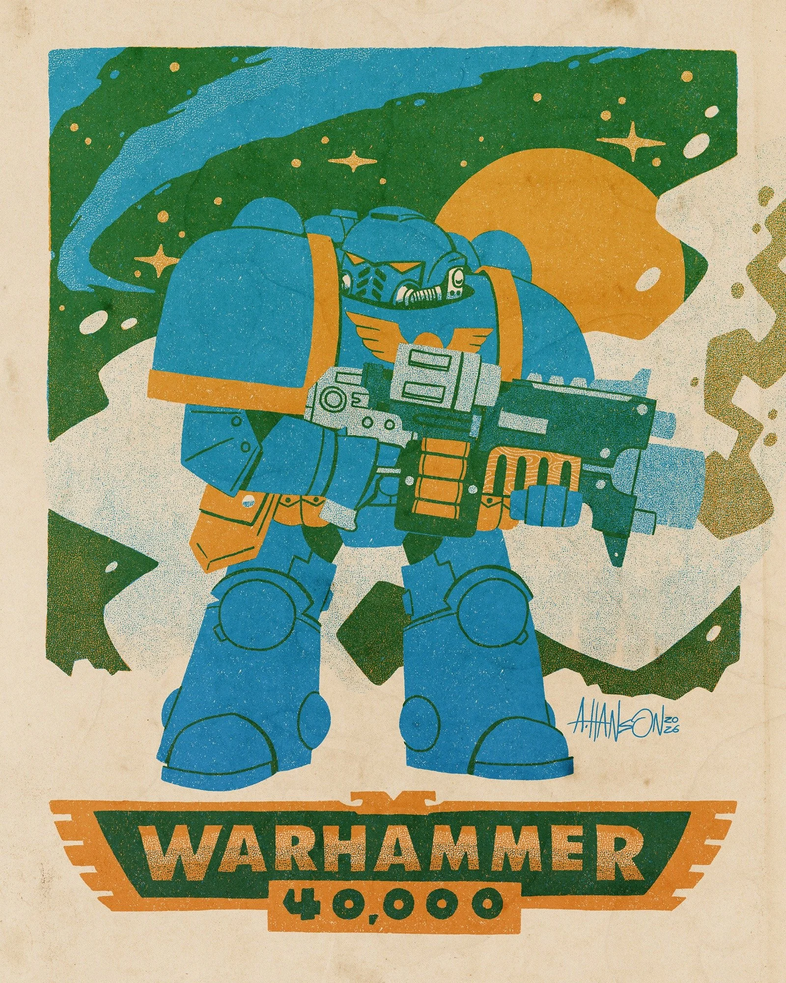 "What is your craft?" "My craft is death."

While I'm still wrapping my head around the deep lore of Warhammer, there's absolutely no denying how badass their character designs are! Love how squatty and thick everything is in this
