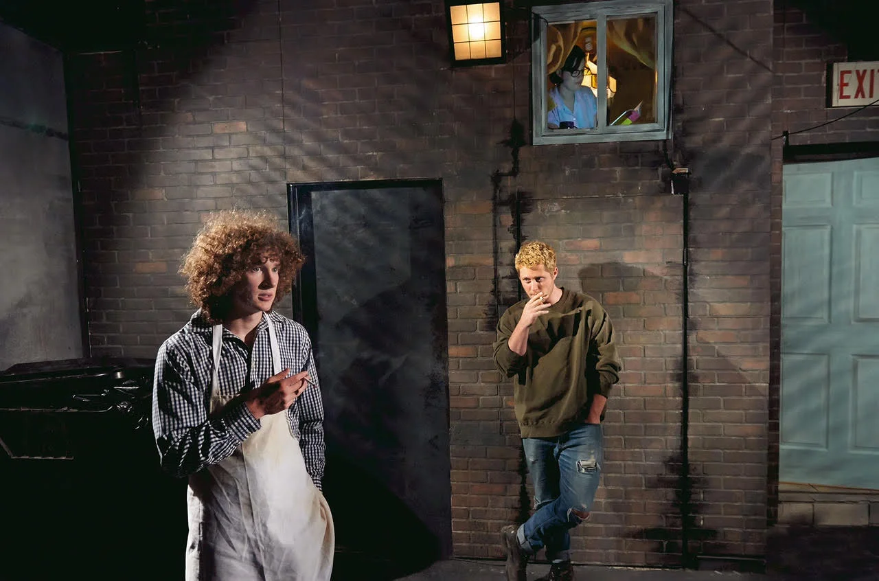(L to R) MAXWELL HAYNES and NOAH REID | photo by TIM LEYES