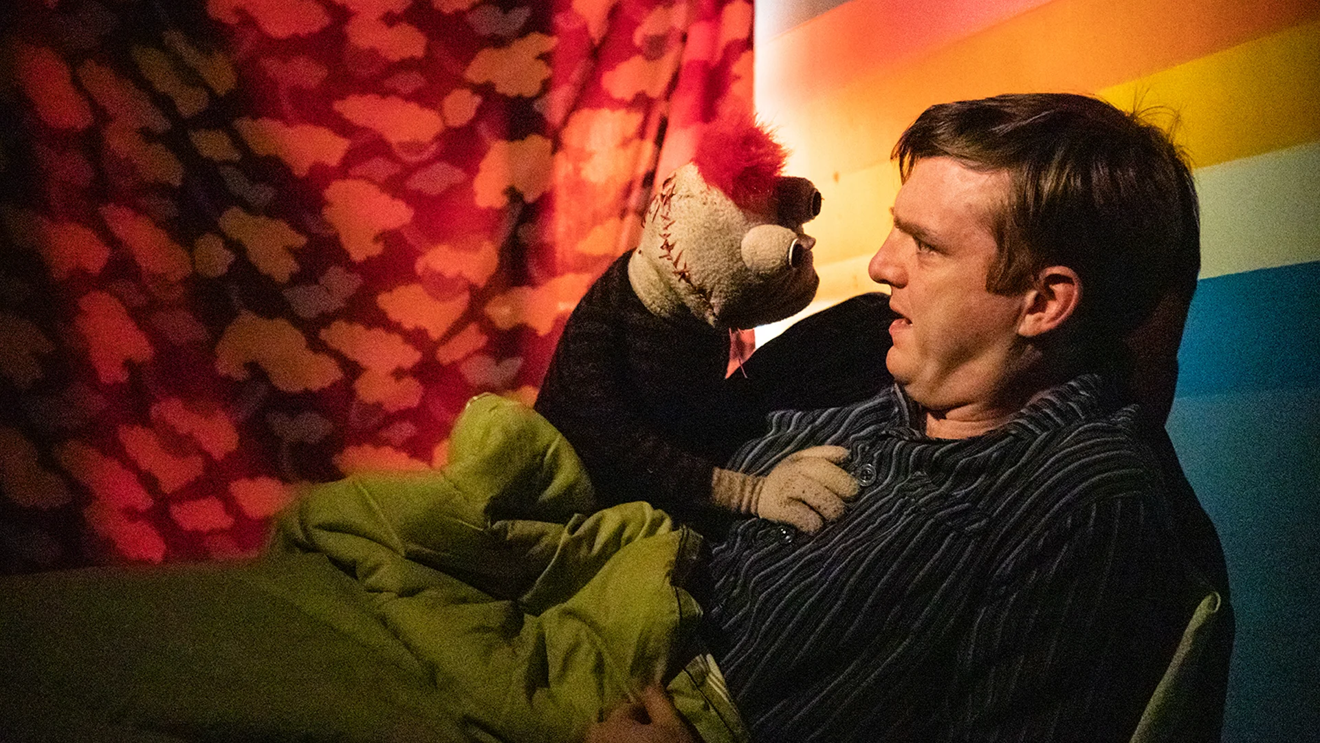 TYRONE (PUPPET) AND FRANK COX-O’CONNELL | HAND TO GOD | PHOTO BY KRISTINA RUDDICK
