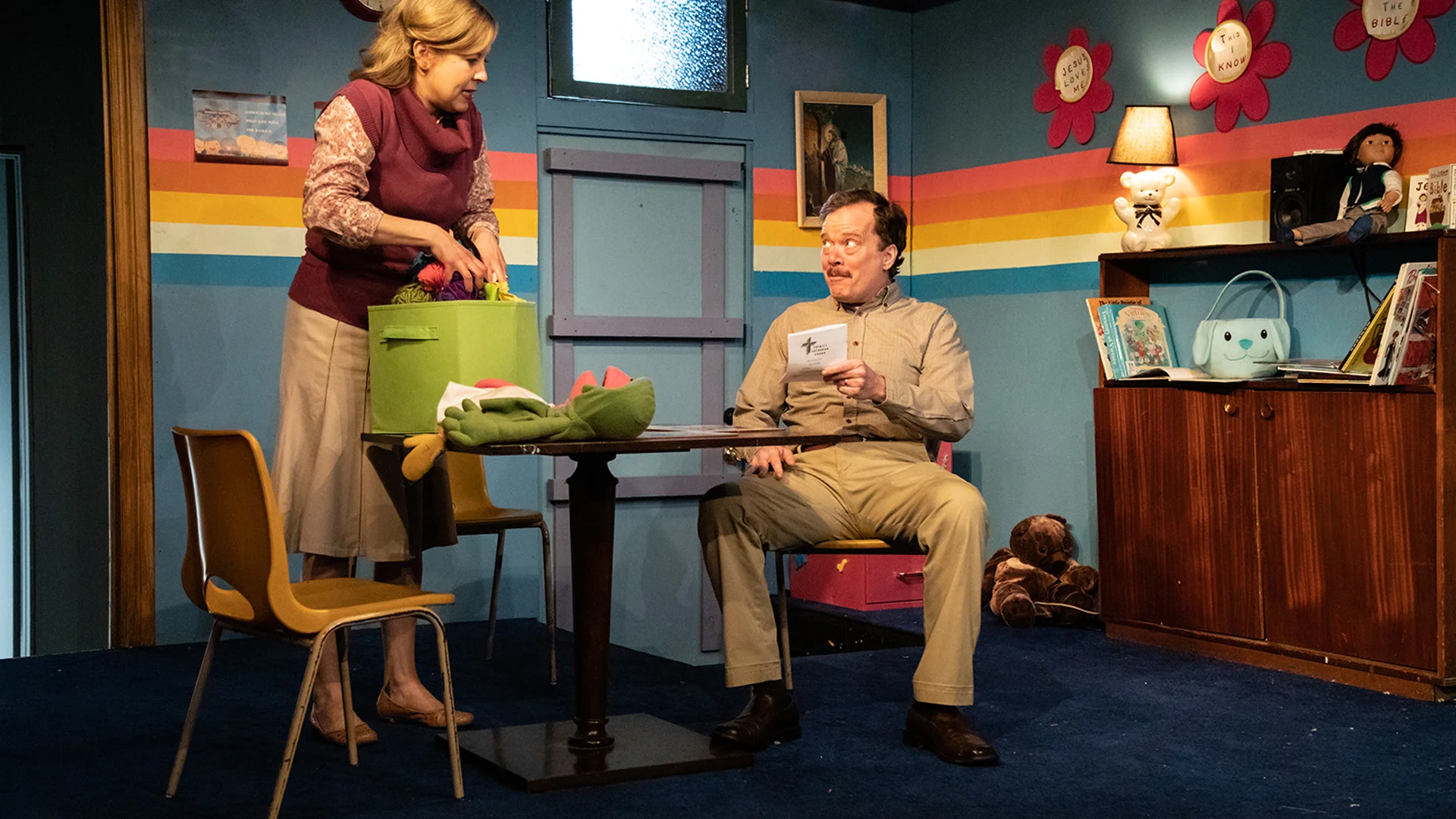 (L TO R) NICOLE UNDERHAY & TED DYKSTRA. PHOTO BY KRISTINA RUDDICK.