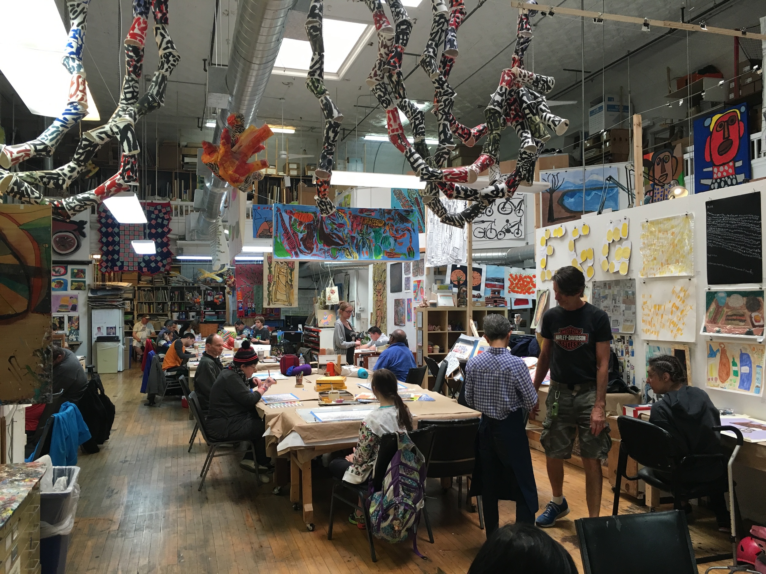 Creativity Explored studio space.
