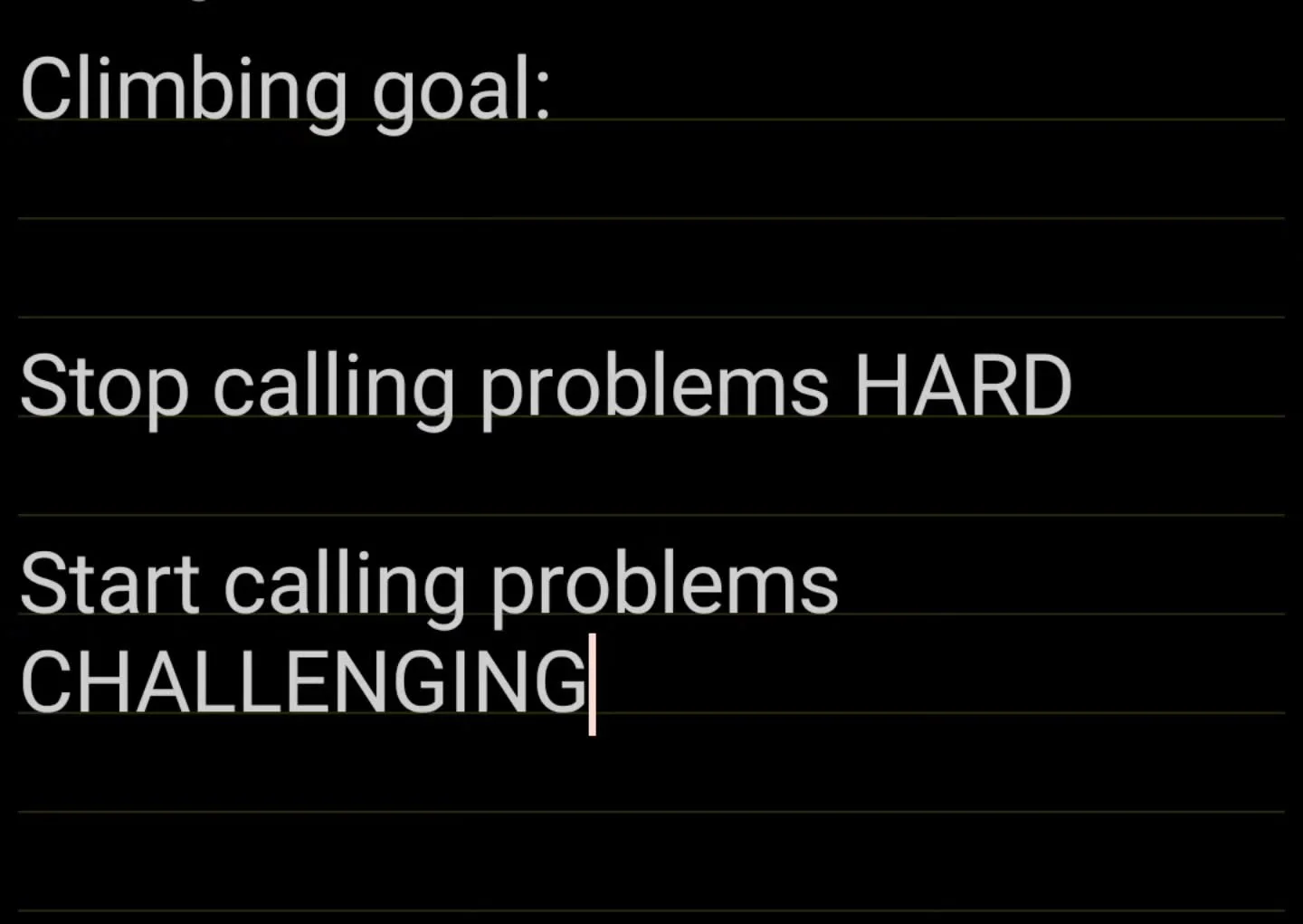 Kinda works as a life goal, too, no?

#climbing #boulderinglife #gymclimber #bouldering #climbinglife