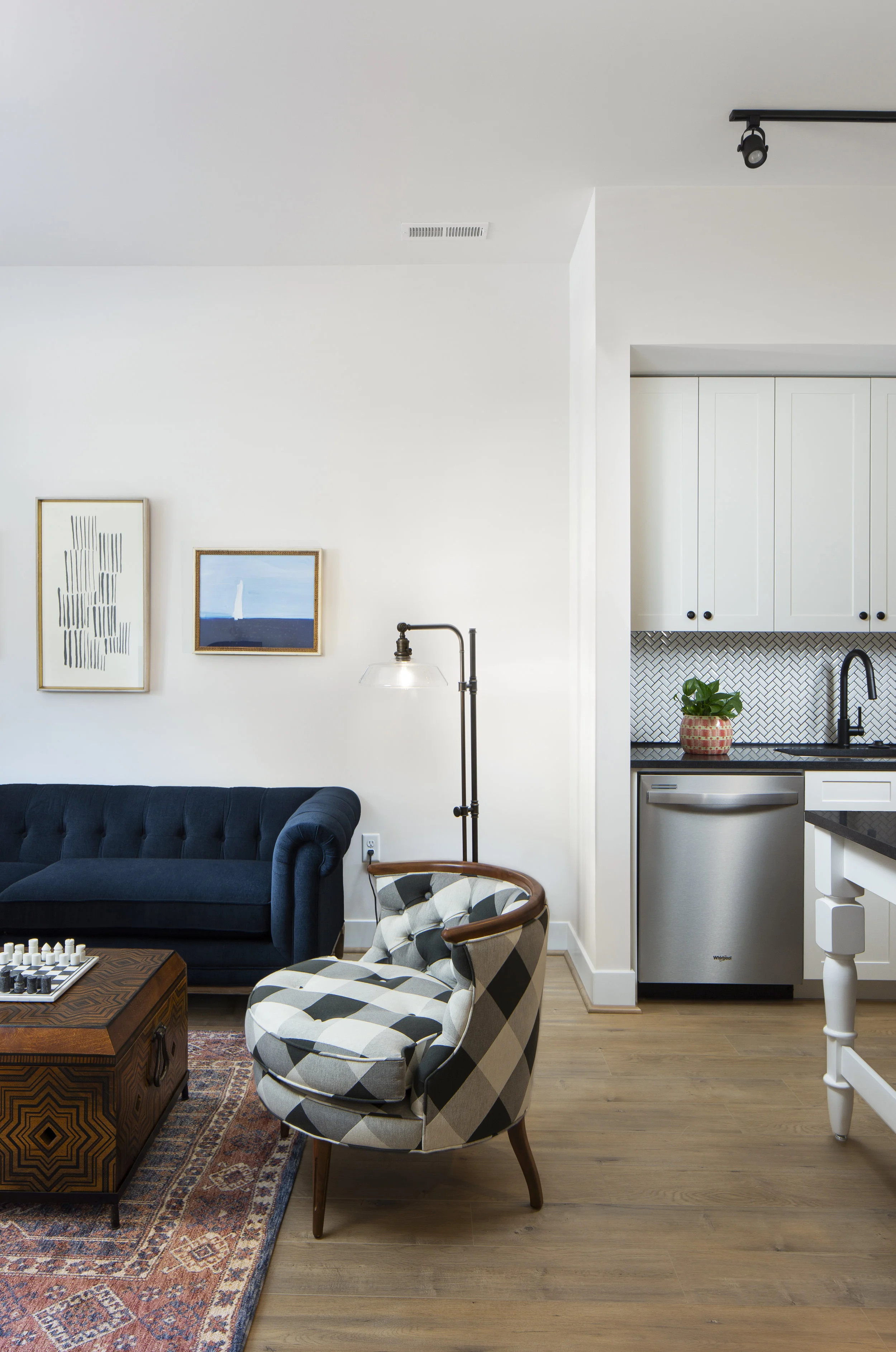 The Lockwood in Capitol Hill, Washington, DC. Architectural photograph of upscale housing in DC.