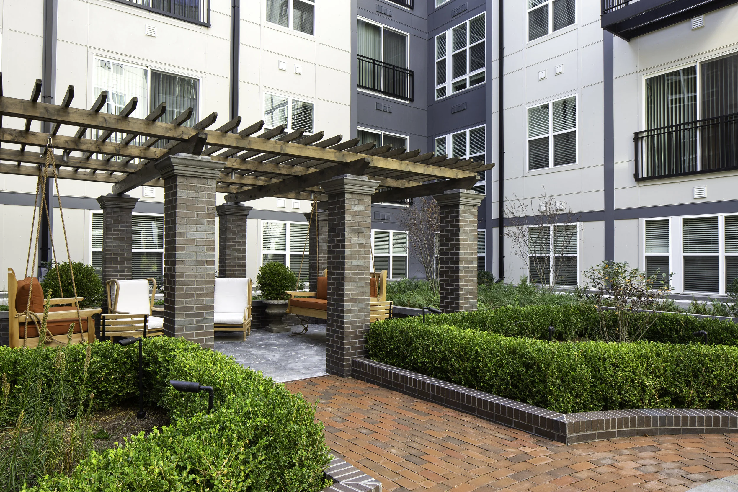 The Lockwood in Capitol Hill, Washington, DC. Architectural photograph of upscale housing in DC.