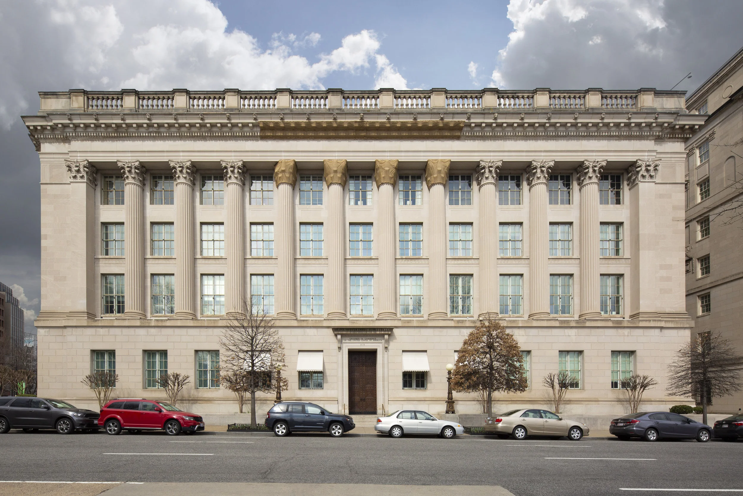 Chamber of Commerce in Washington, D.C. Architectural photography. Melissa Newman. Historic building.