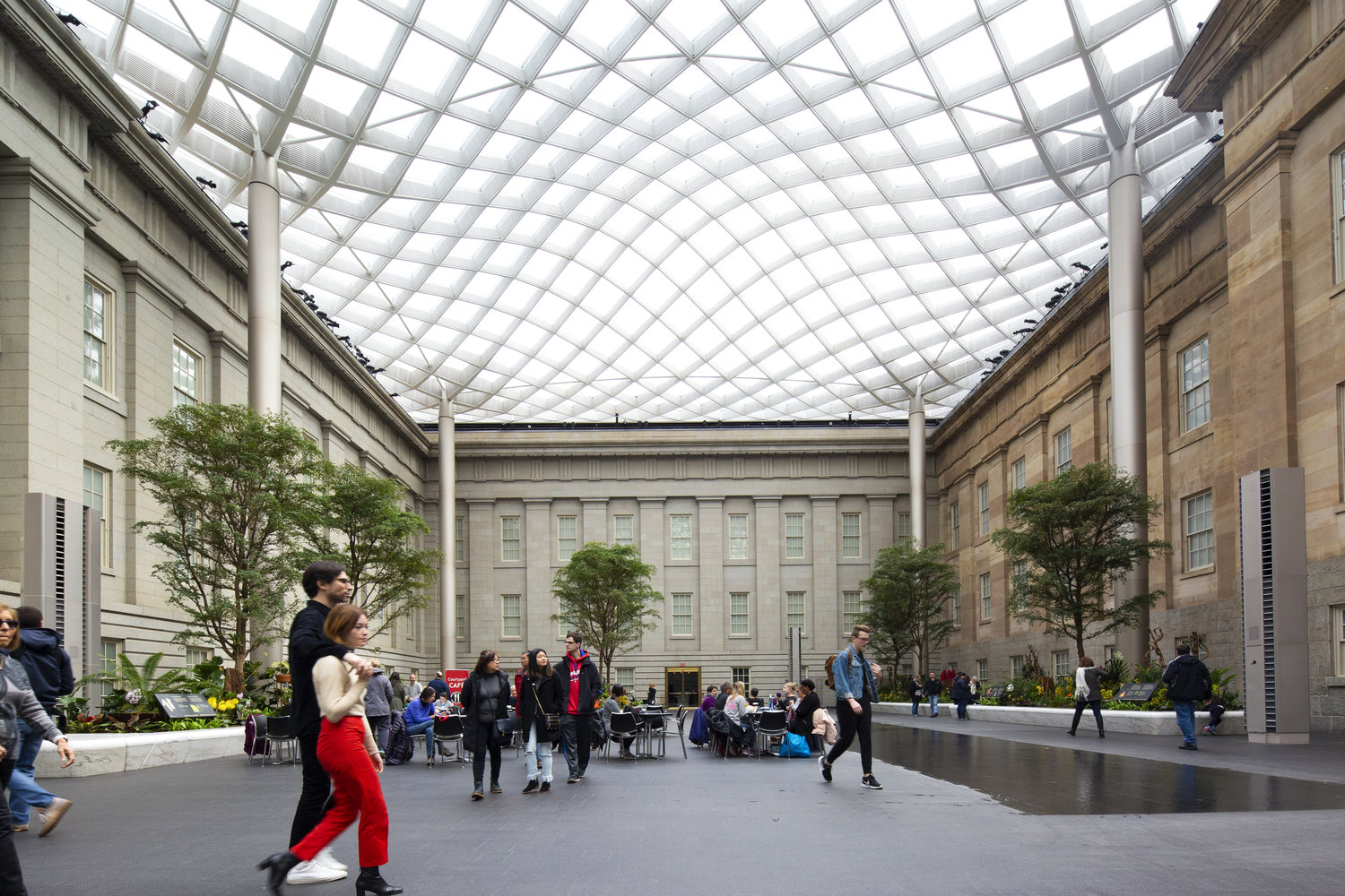 National Portrait Gallery in Washington, D.C. Smithsonian Institution. Architectural photography. Melissa Newman.