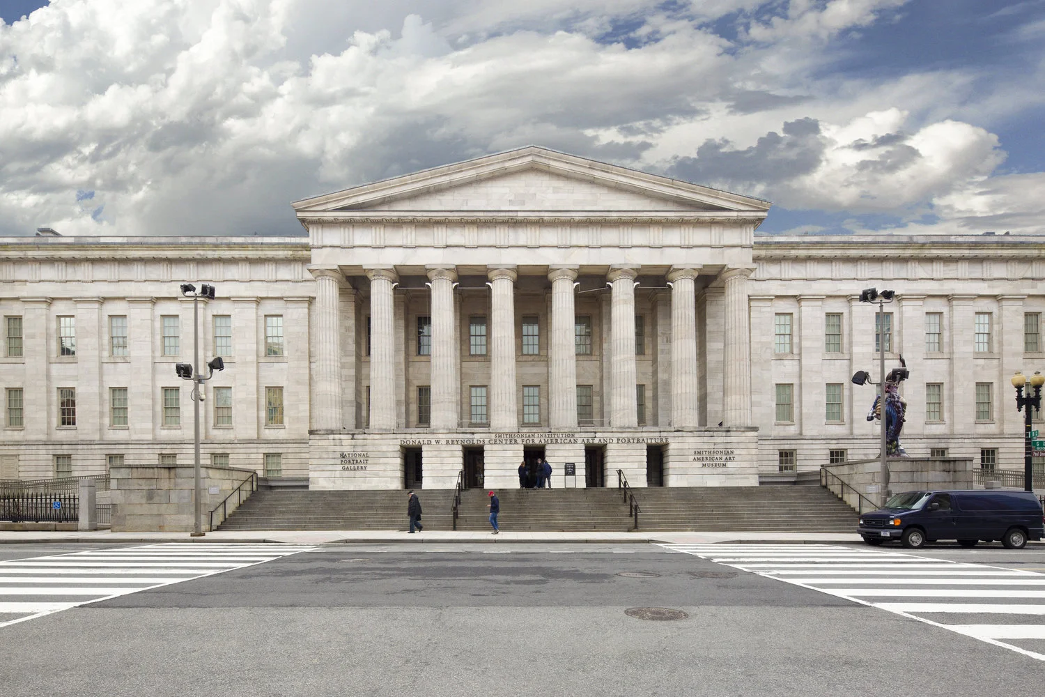 National Portrait Gallery in Washington, D.C. Smithsonian Institution. Architectural photography. Melissa Newman.