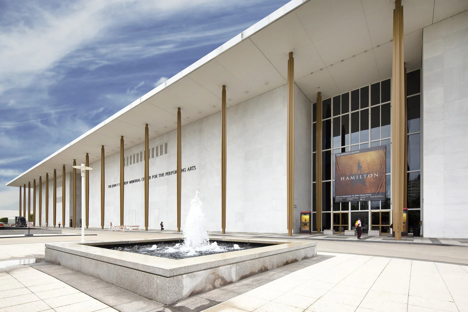 The John F. Kennedy Center for the Performing Arts in Washington, D.C. Architectural photography. Melissa Newman.