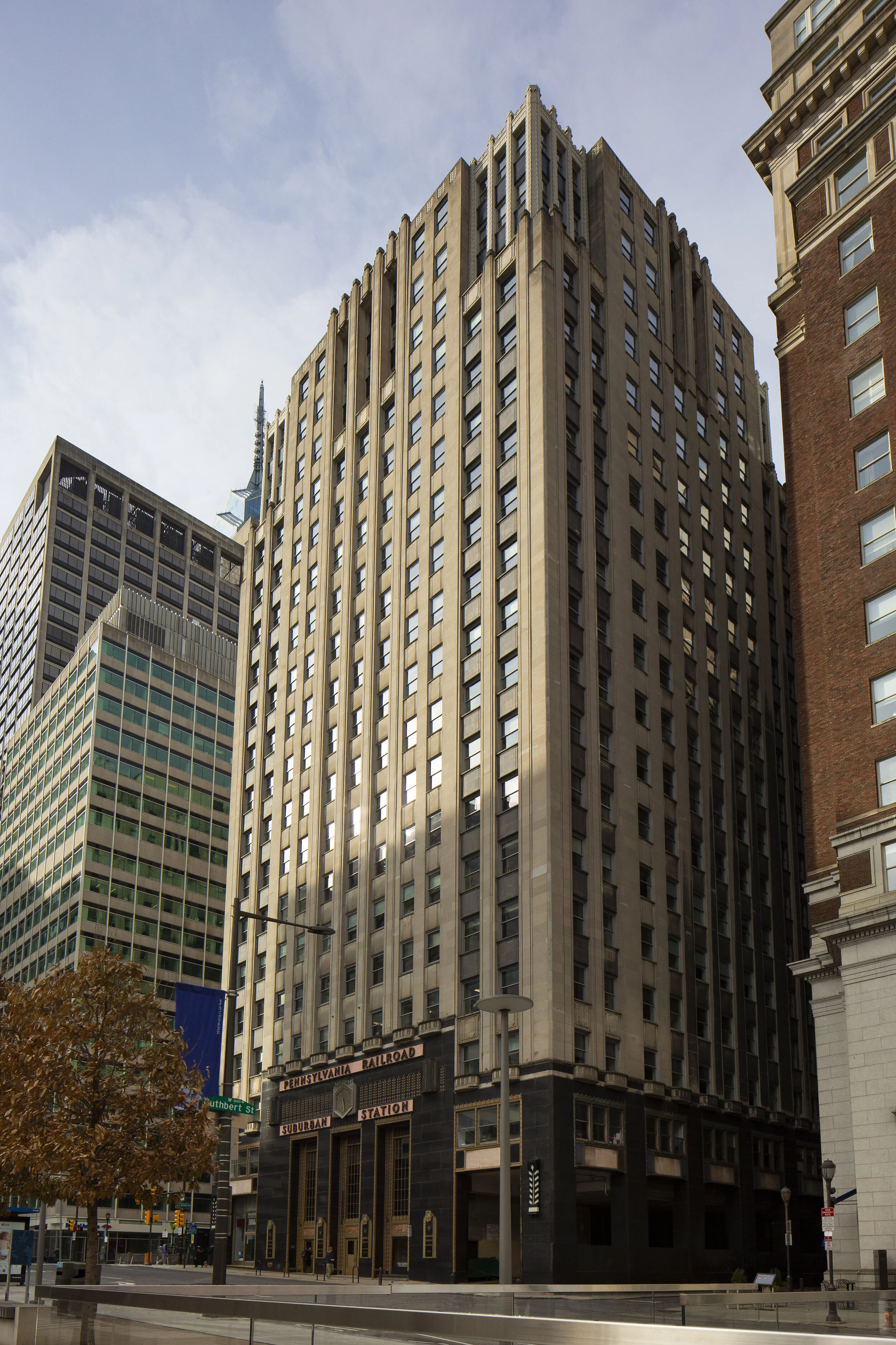 Pennsylvania Railroad Suburban Station in Center City, Philadelphia. Historic architectural photography by Melissa Newman.