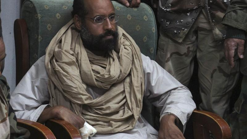 Saif al-Islam Gaddafi in 2011, after his arrest warrant was filed. Ammar El-Darwish/Reuters