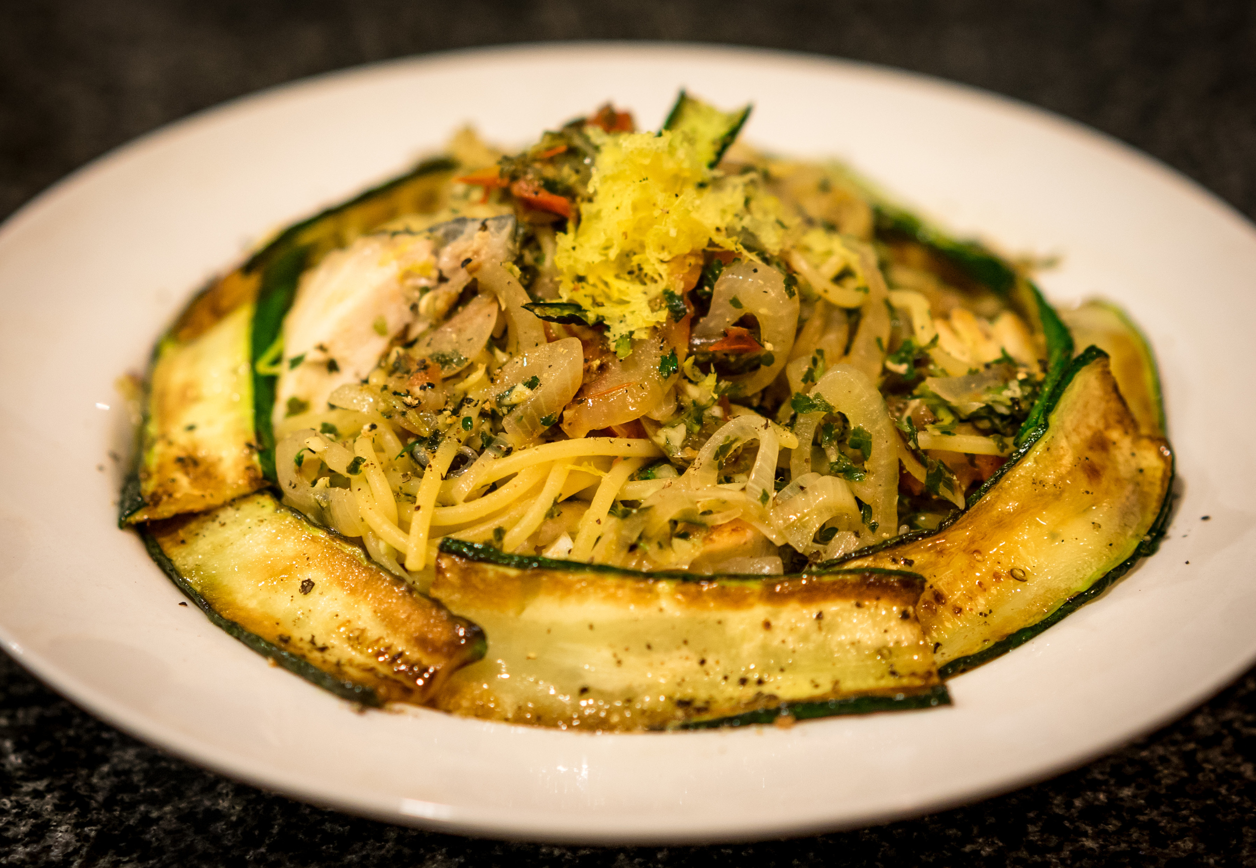 Made-with-Love Lemon-Halibut Spaghetti