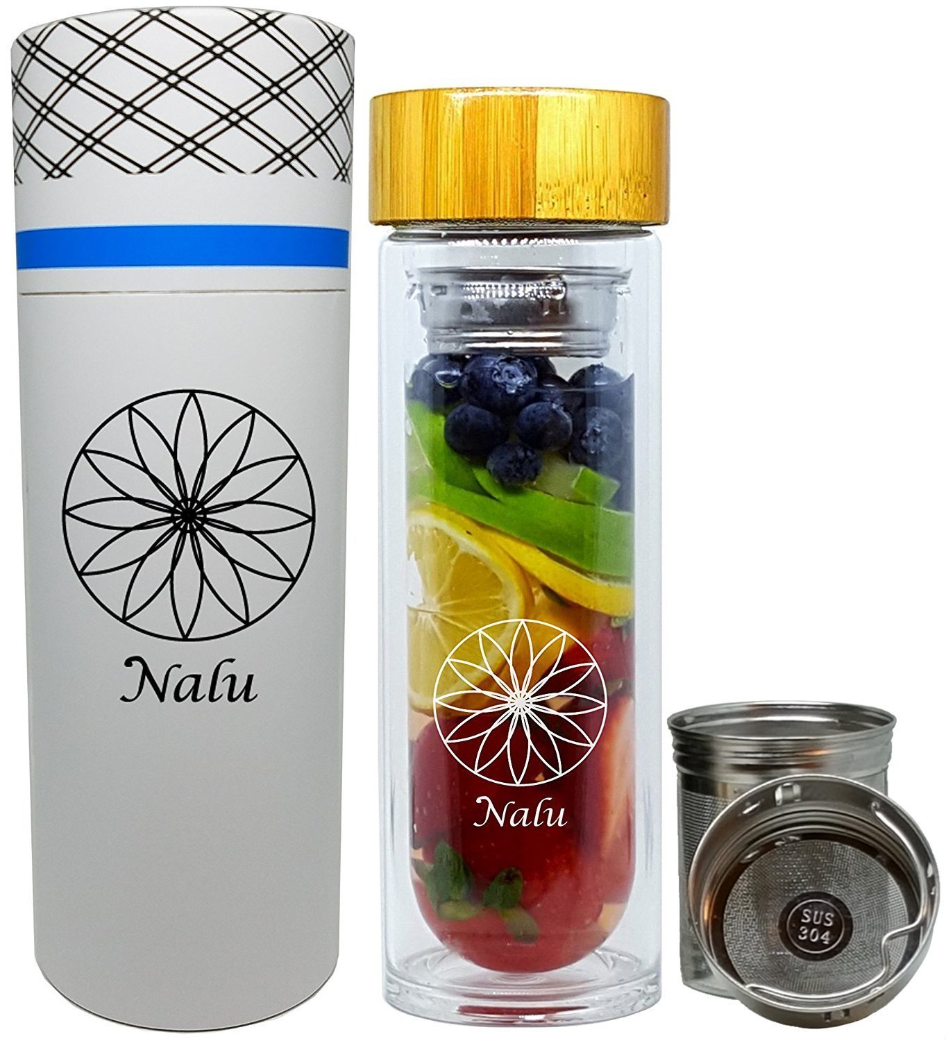 Nalu Infusion Glass Bottle