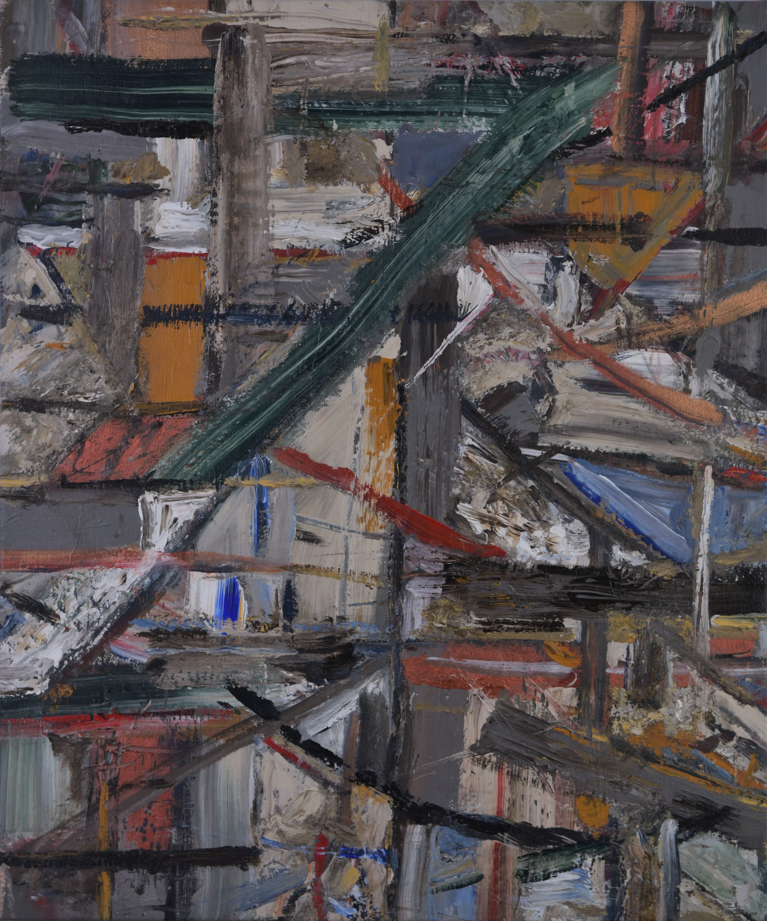 CROSSROADS (AFTER DEKOONING)