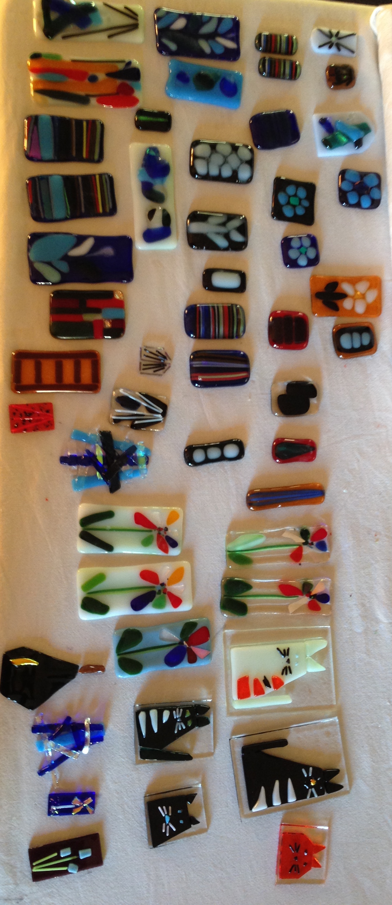 Glass workshop with friends.