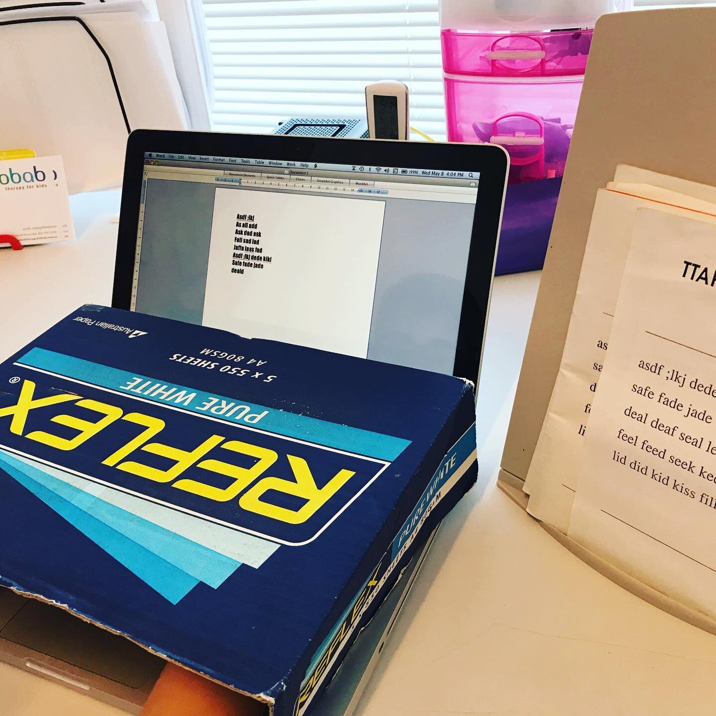Teaching touch typing with hidden keyboard keys 💻 Touch typing is the ability to use muscle memory to find keys fast, without using the sense of sight, and with all the available fingers. It significantly improves typing speed and eliminates errors 