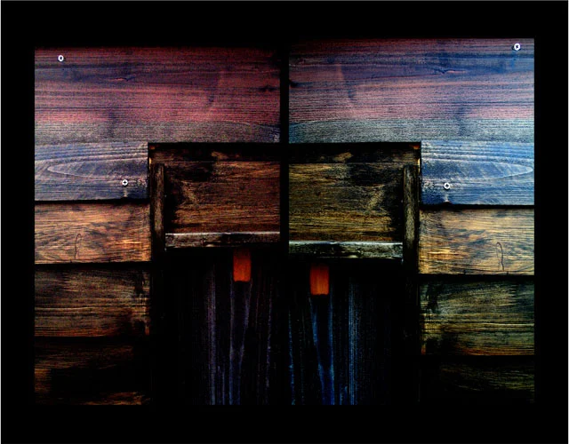 Gates - Onomichi (Photomontage) / 32.2cm x 41.3cm