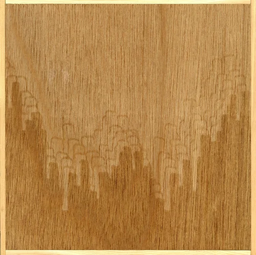Emptiness (虚) 30.4 x 30.4 cm
