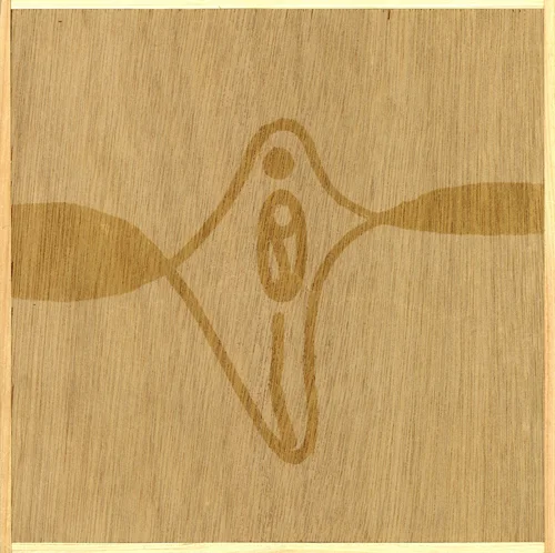 Protection (保) 30.4 x 30.4 cm