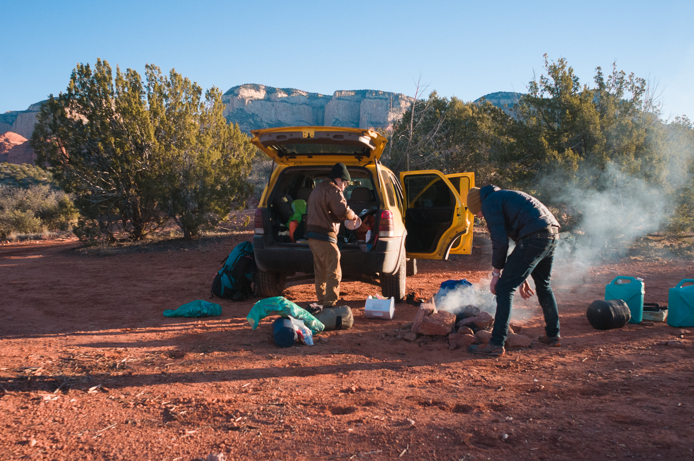 Packing Up Camp