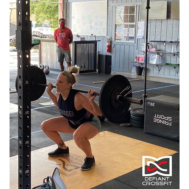 Friday Focus: strengthening our legs with Back Squats.

#defiantstrong #friday

#Crossfit #gymlife #exercise #gym #workout #healthy #beastmode #love #fitfam #happy #fitnessaddict #fit #family #fun #life  #fitnessmotivation #support  #austin #coach #p