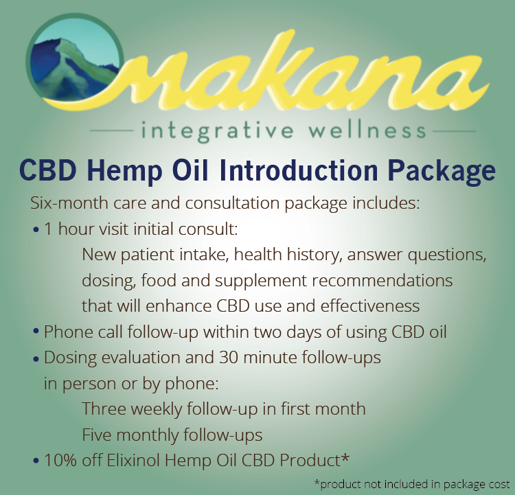 Ready to learn more about CBD Hemp Oil and if it is right for you ? Call 970-224-4145, Email makana wellness@gmail.com or submit your request online for a free 15 minute consultation or to schedule your first appointment
