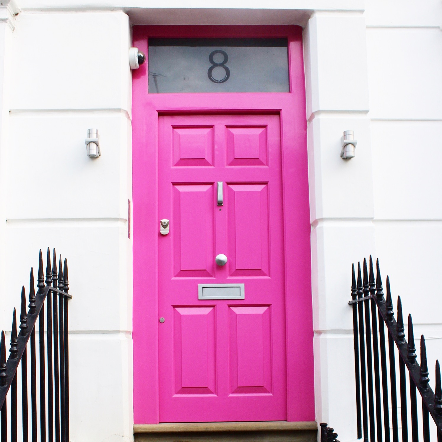 Notting Hill Charm - Pink Doors | Sundays and Somedays