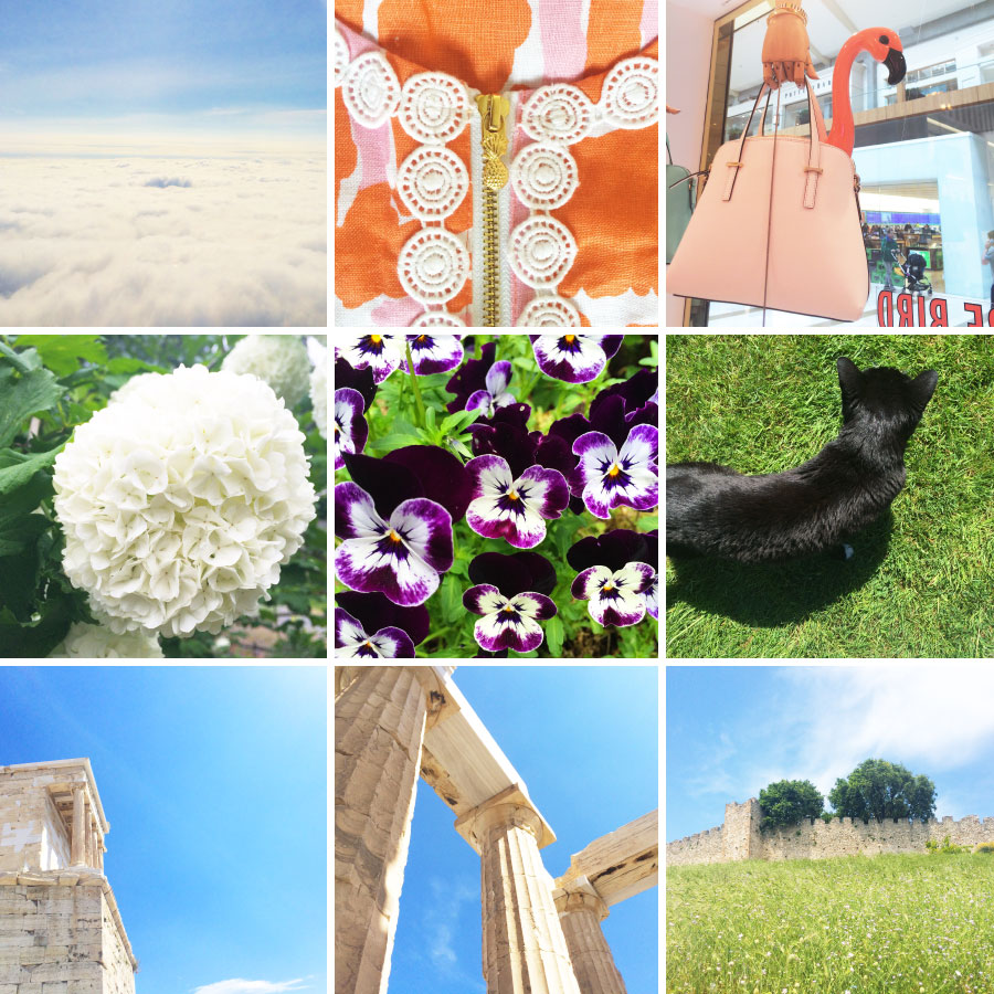May in Photos - Blue Skies, Flowers, and Greece | Sundays and Somedays