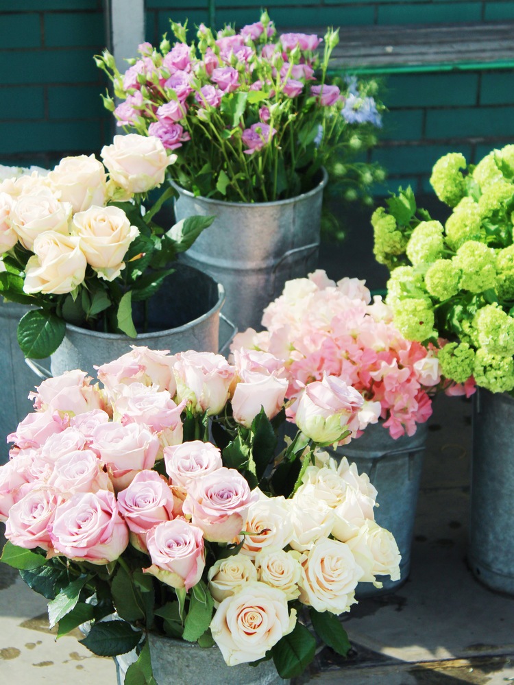 Wild at Heart flower shop in Notting Hill, London.