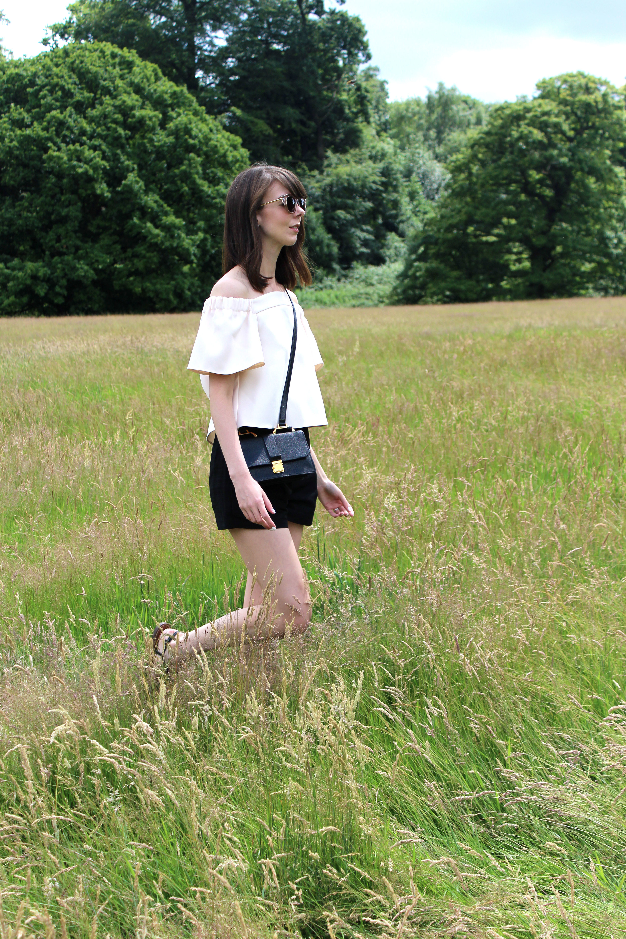 Wandering through Hampstead Heath park in London.