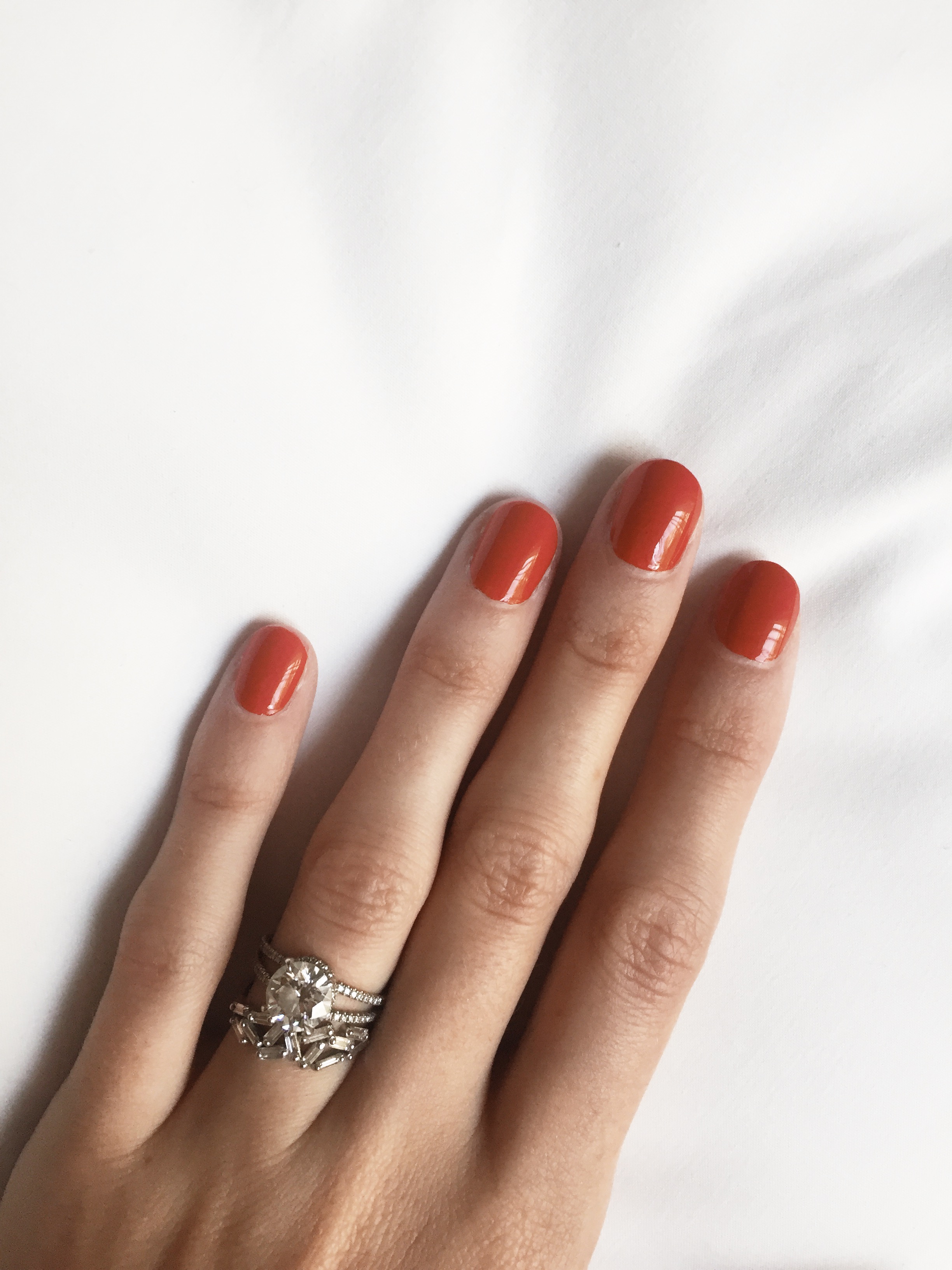 Manicure in 'Stiletto' at Cheeky Salon at the Hoxton, Holborn hotel London