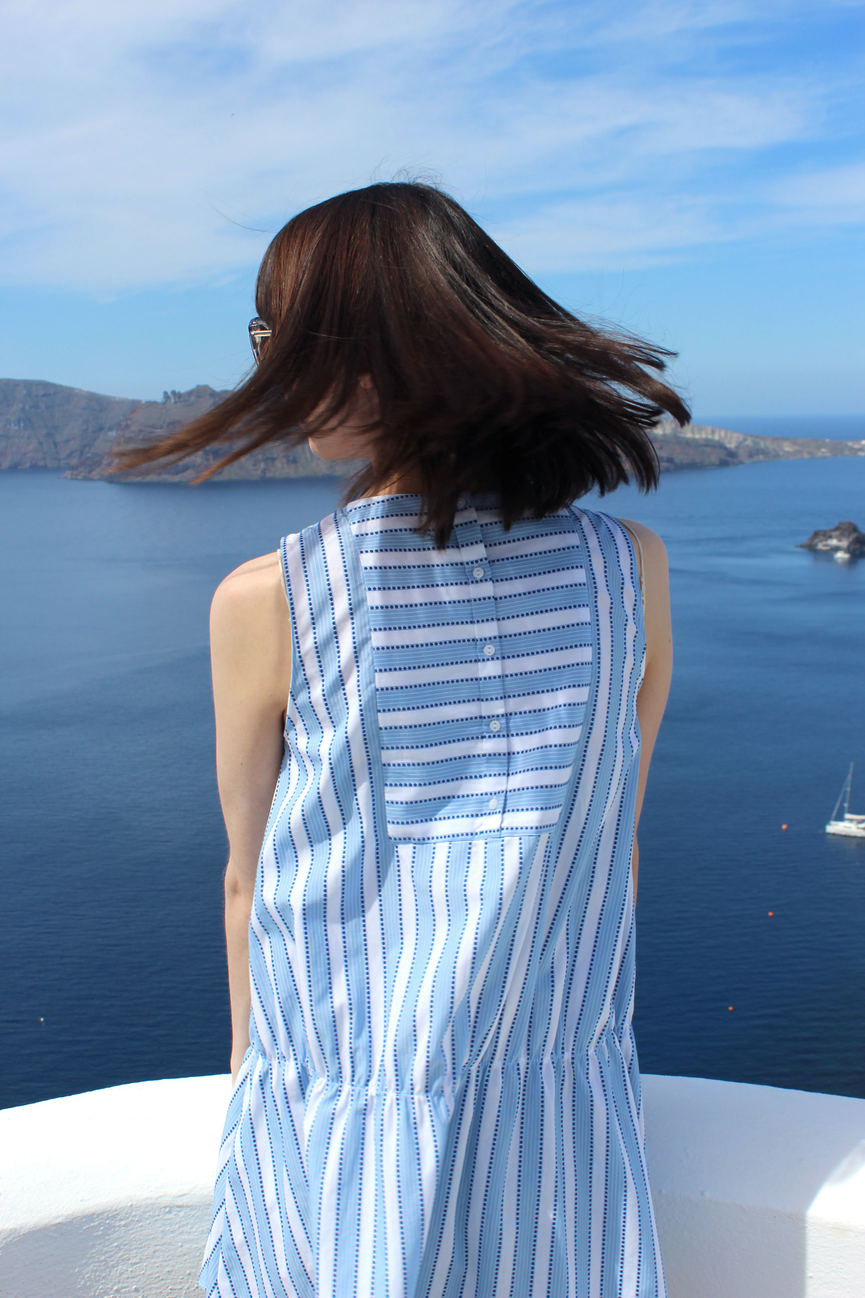 Recalling our stay at Ikies Hotel in Santorini, Greece