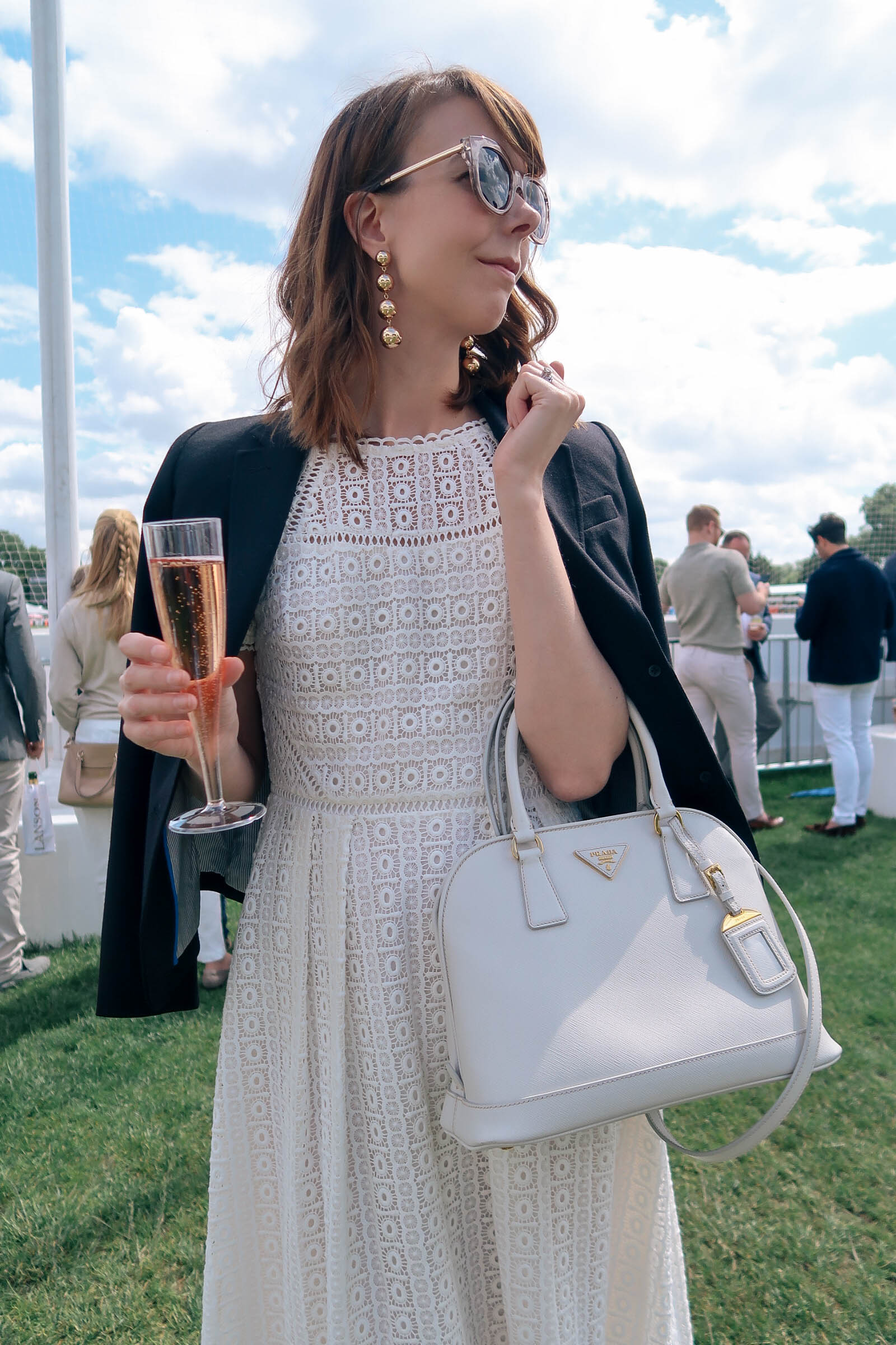 7 Polo Terms to Know and What To Wear to a Polo Match | Baublebar earrings, Boden occasionwear dress | Sundays and Somedays